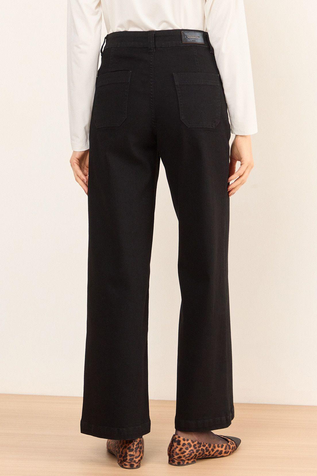 Jeans Wide Negro Ma Griffe 11302226001102-3