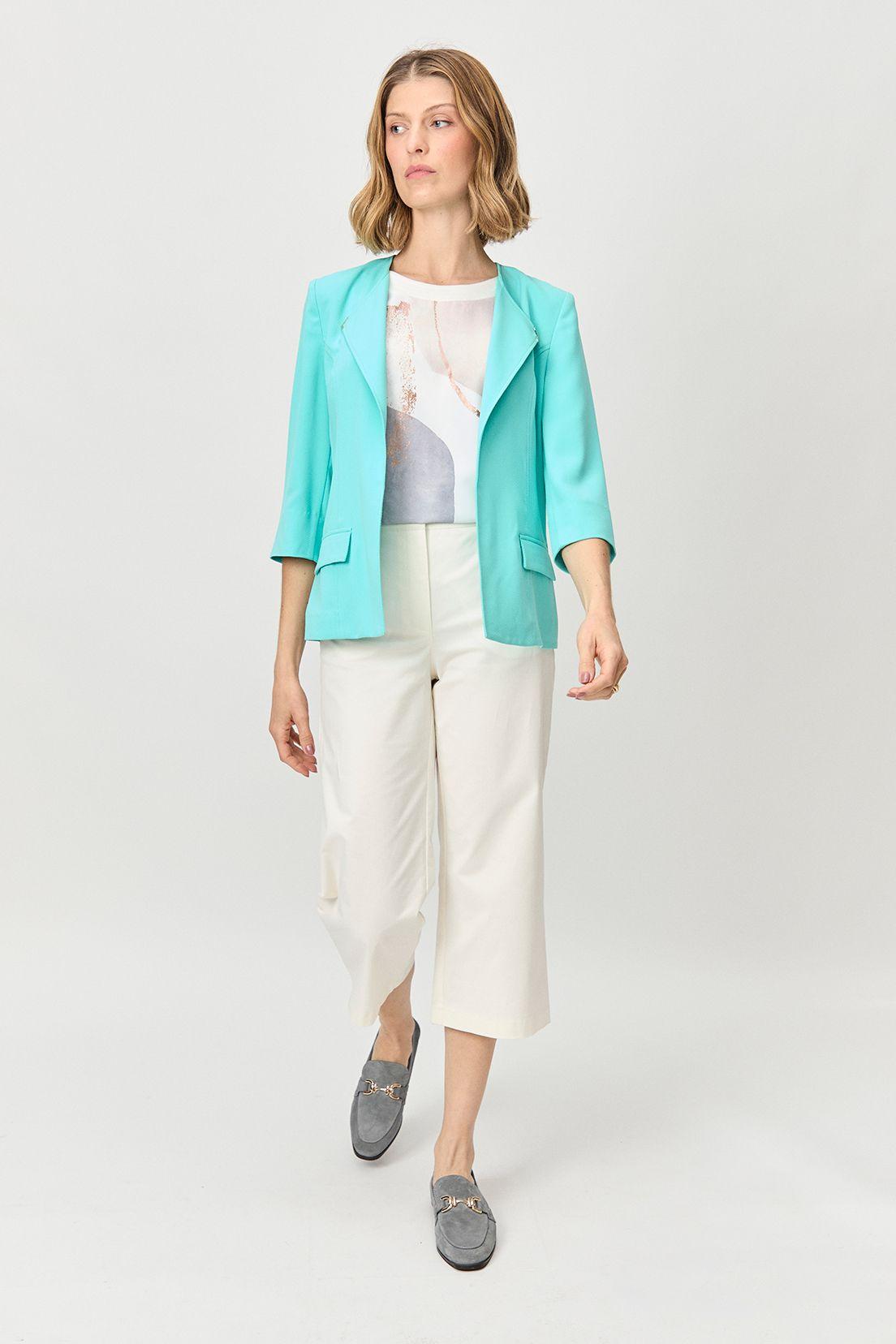 Blazer Con Solapa Verde Ma Griffe 16002224003217-1