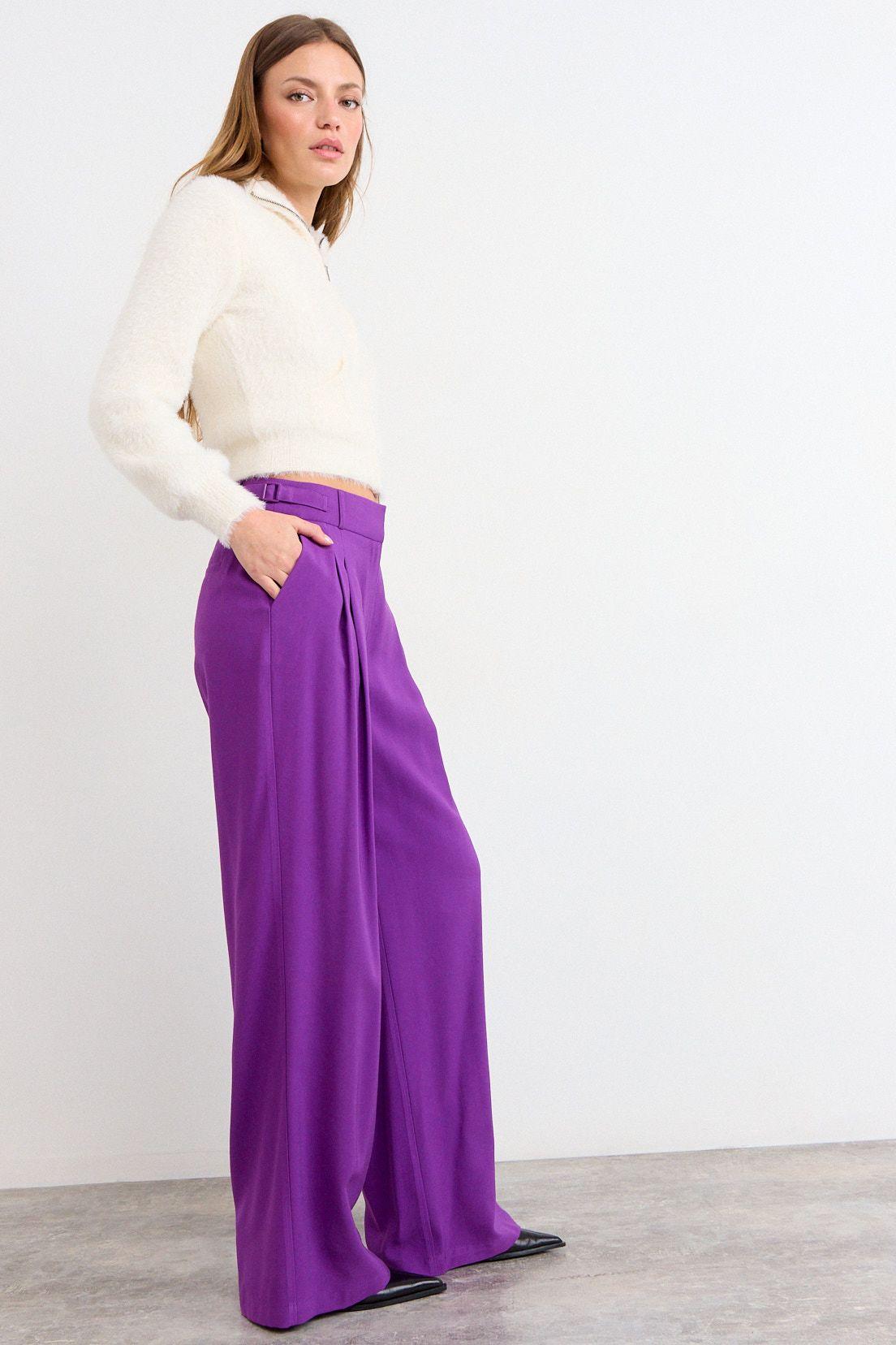 Pantalon Liso Morado iO 11020226002121-4