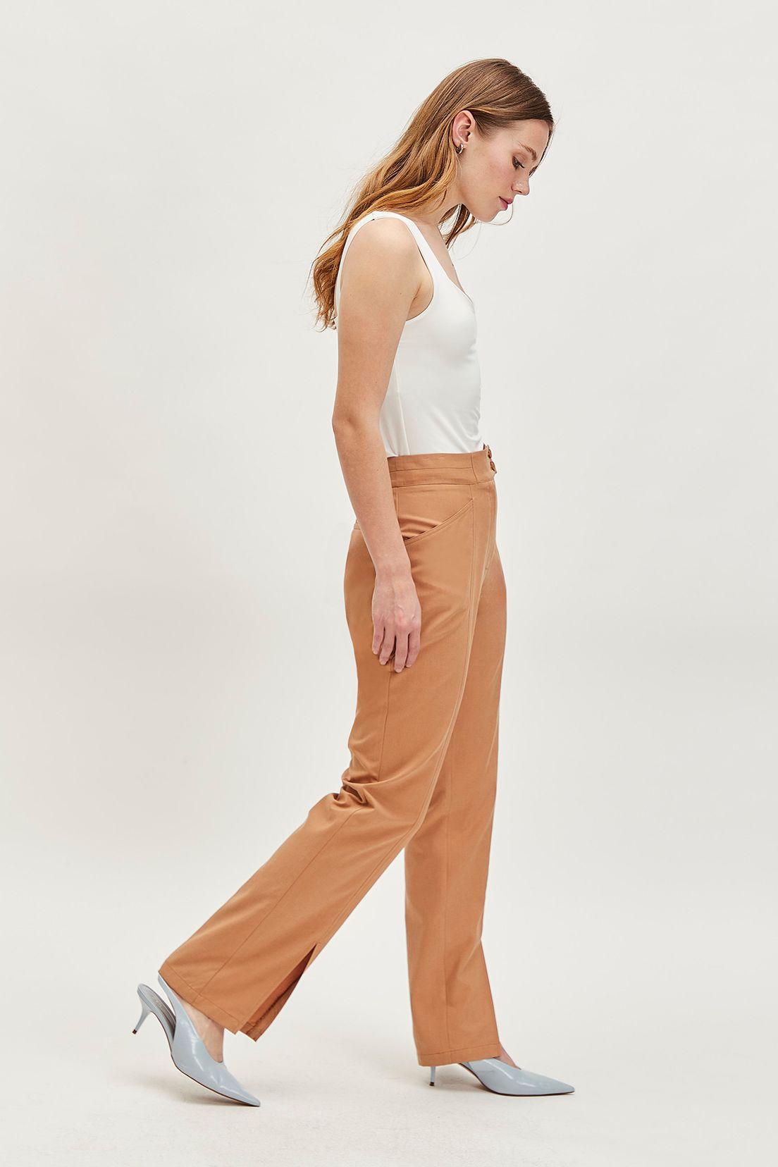 Pantalon Liso Verde iO 11020224054126-3