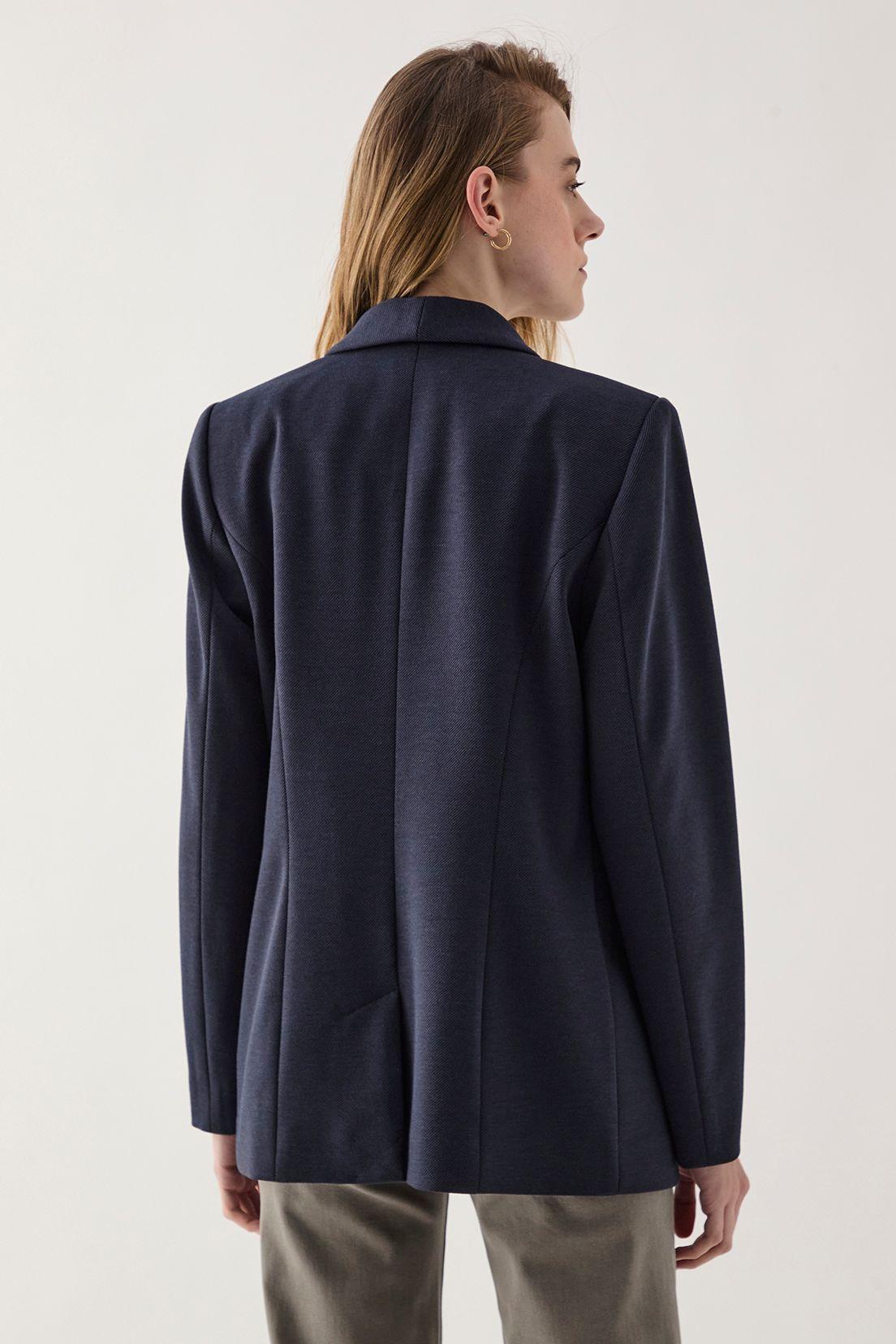 Blazer Liso Azul 16007125003104-3