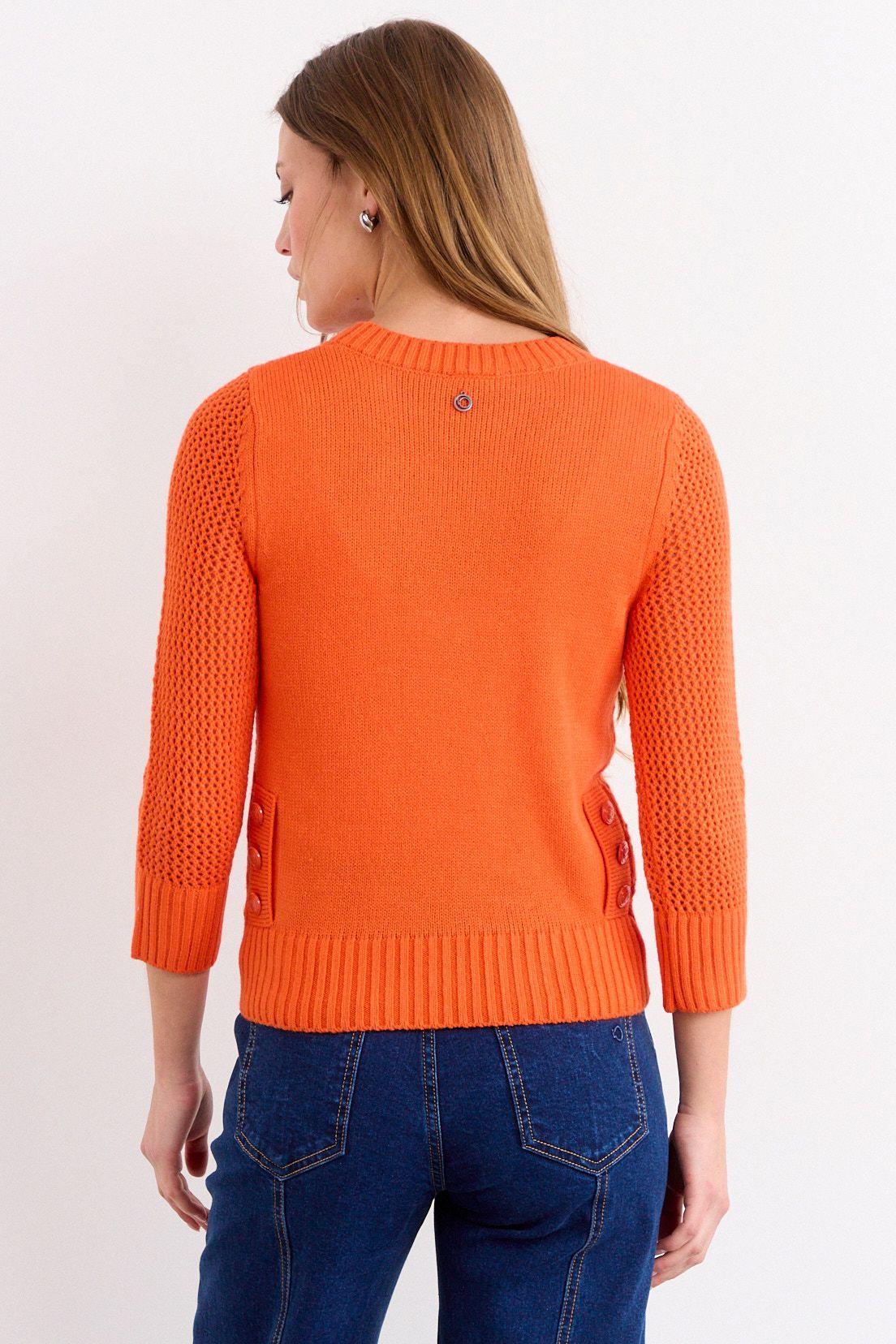 Sweater Liso Naranjo iO 18120226009114-3