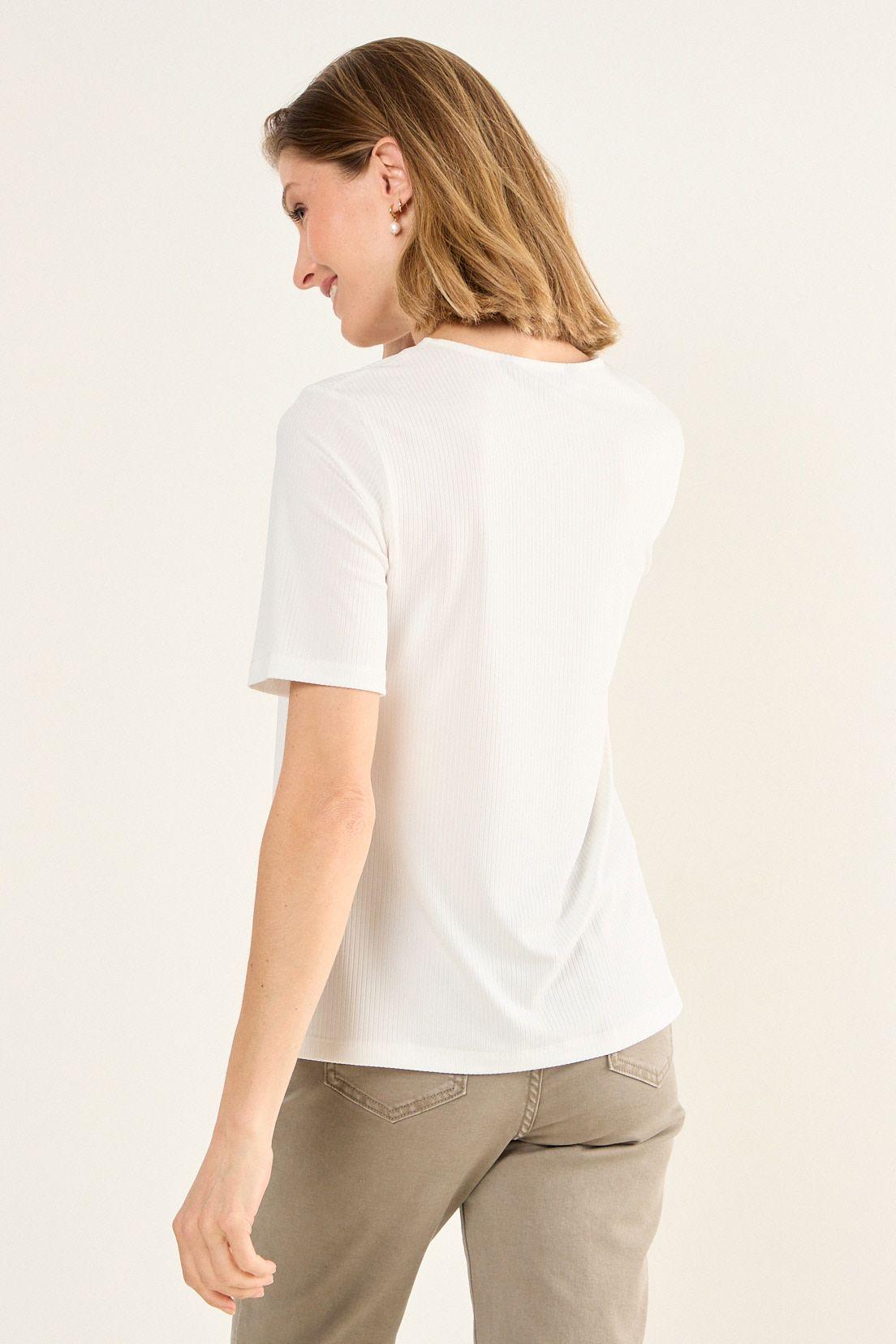 Polera Manga Corta Crudo Ma Griffe 14202126001105-2