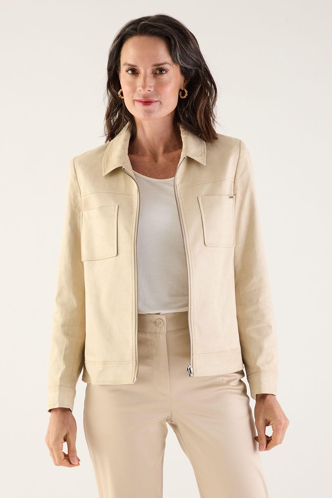 Casaca Lisa Beige 17502125050106-0