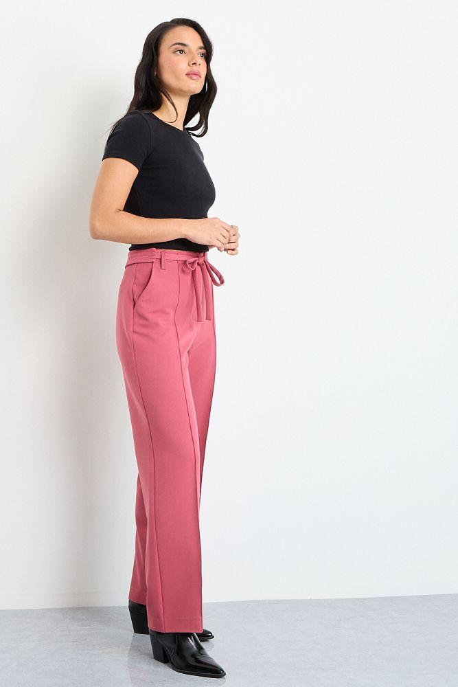 Pantalon Liso Rosado iO 11004225004123-4
