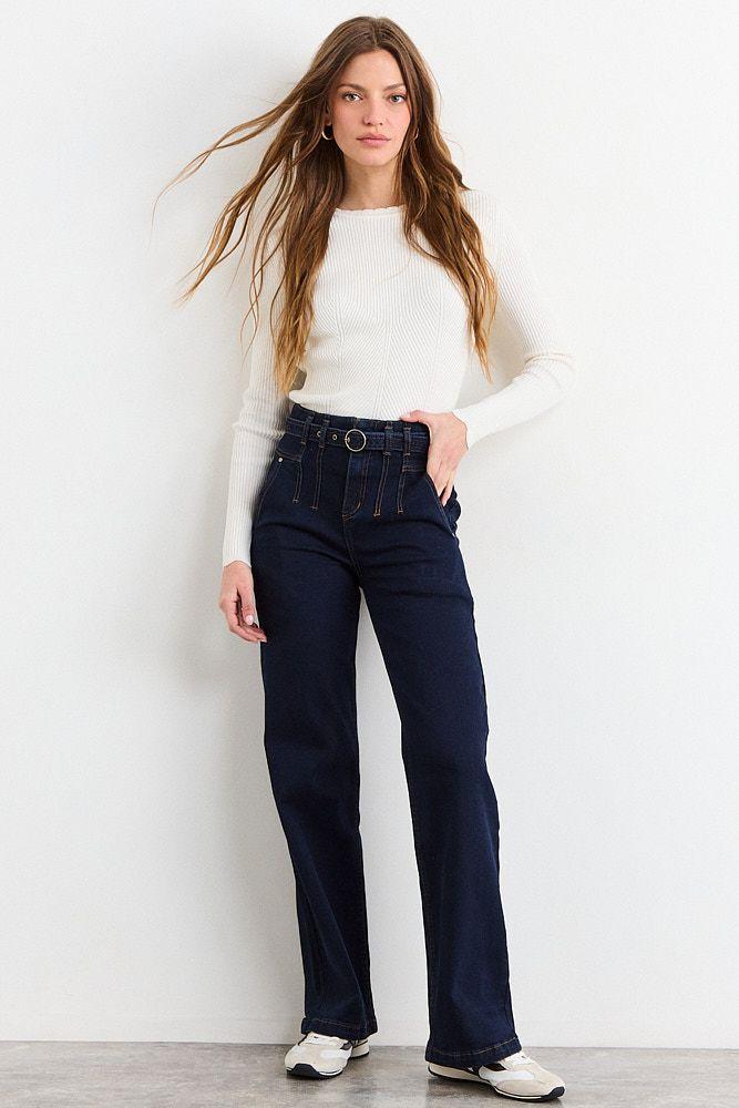 Jeans Liso Azul iO 11320226002104-0