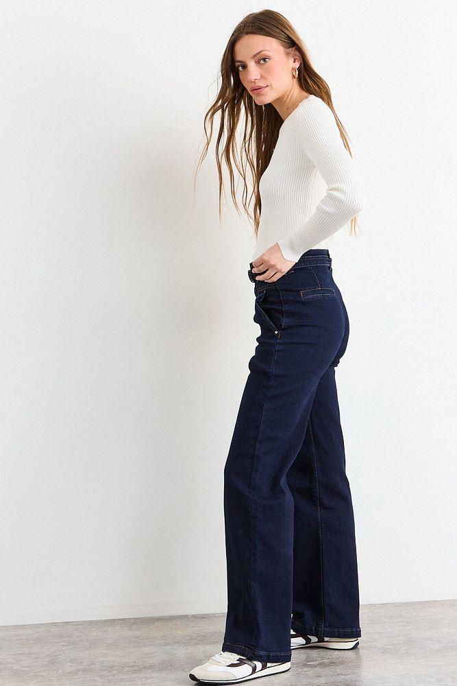 Jeans Liso Azul iO 11320226002104-4