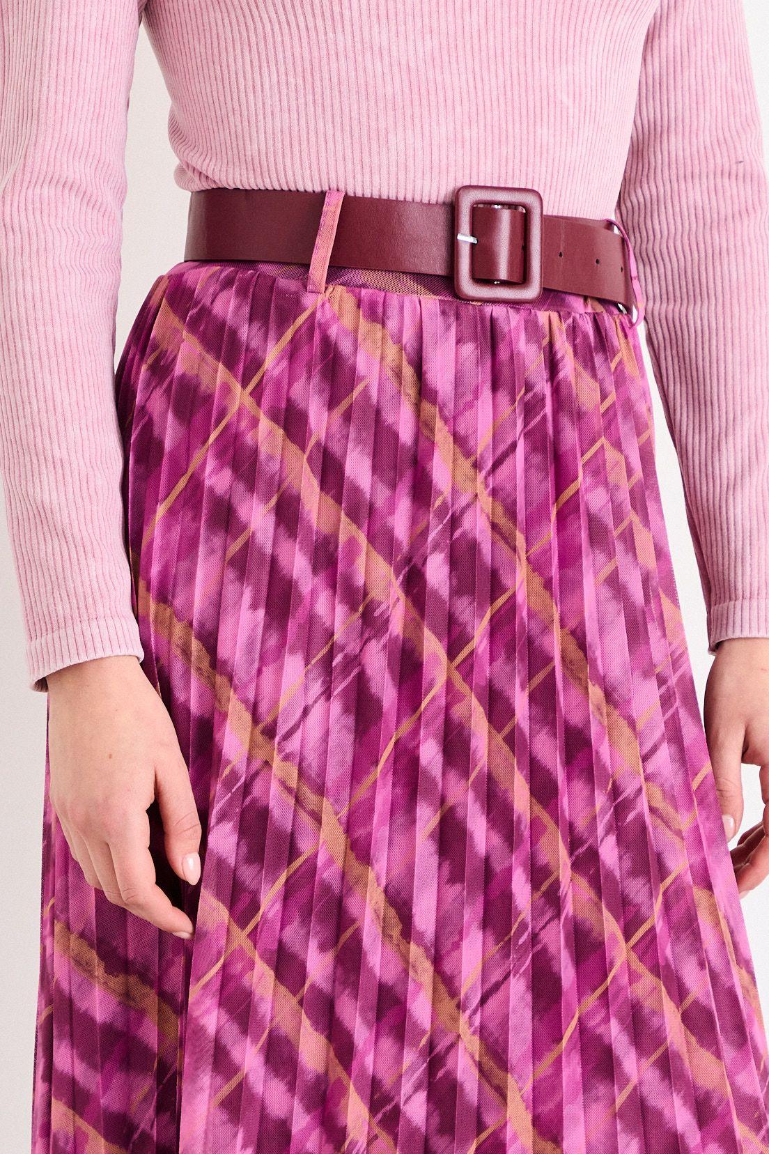 Falda Fantasia Larga Fucsia iO 12420226050116-2