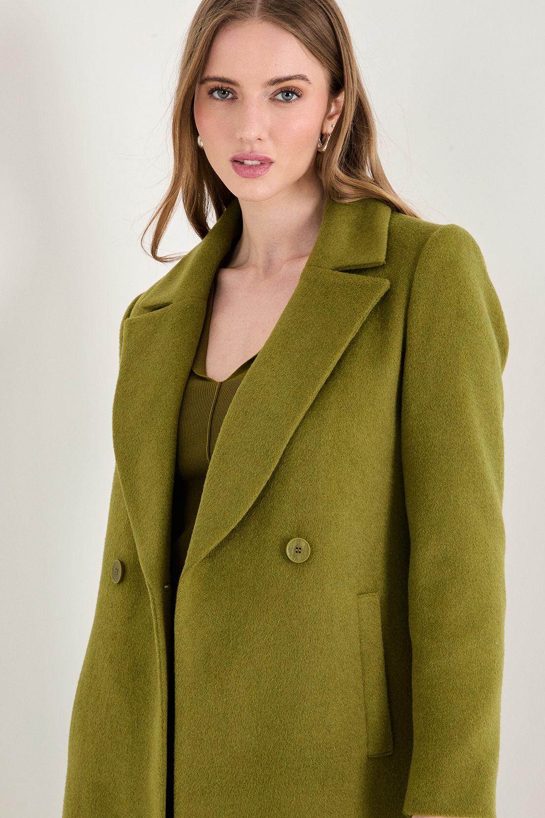 Abrigo Liso verde musgo 17207125051107-1