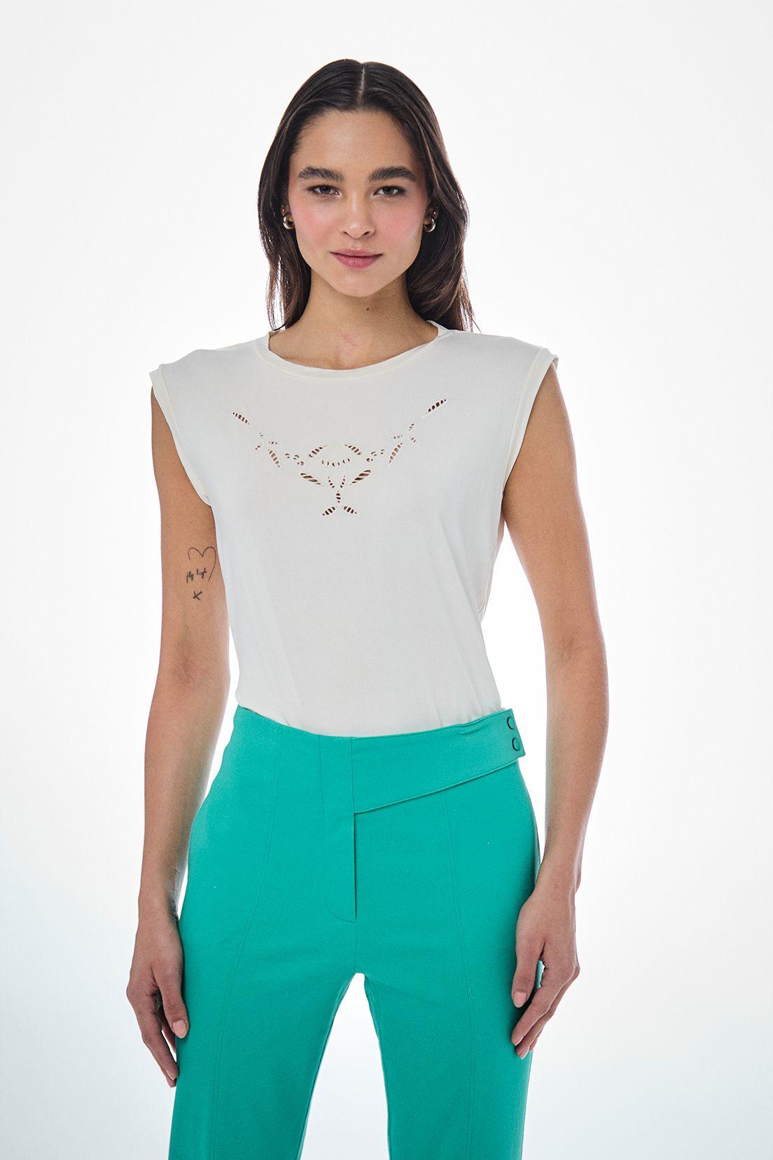 Polera Estampada Crudo iO 14620224055105-0