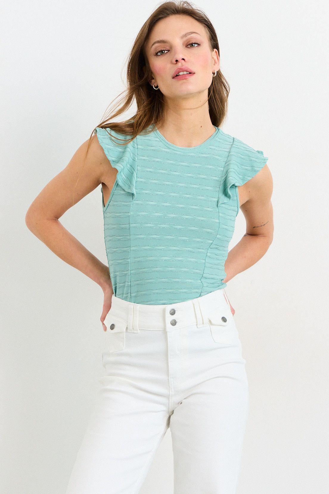 Polera Sin Mangas Celeste iO 14620226054127-1