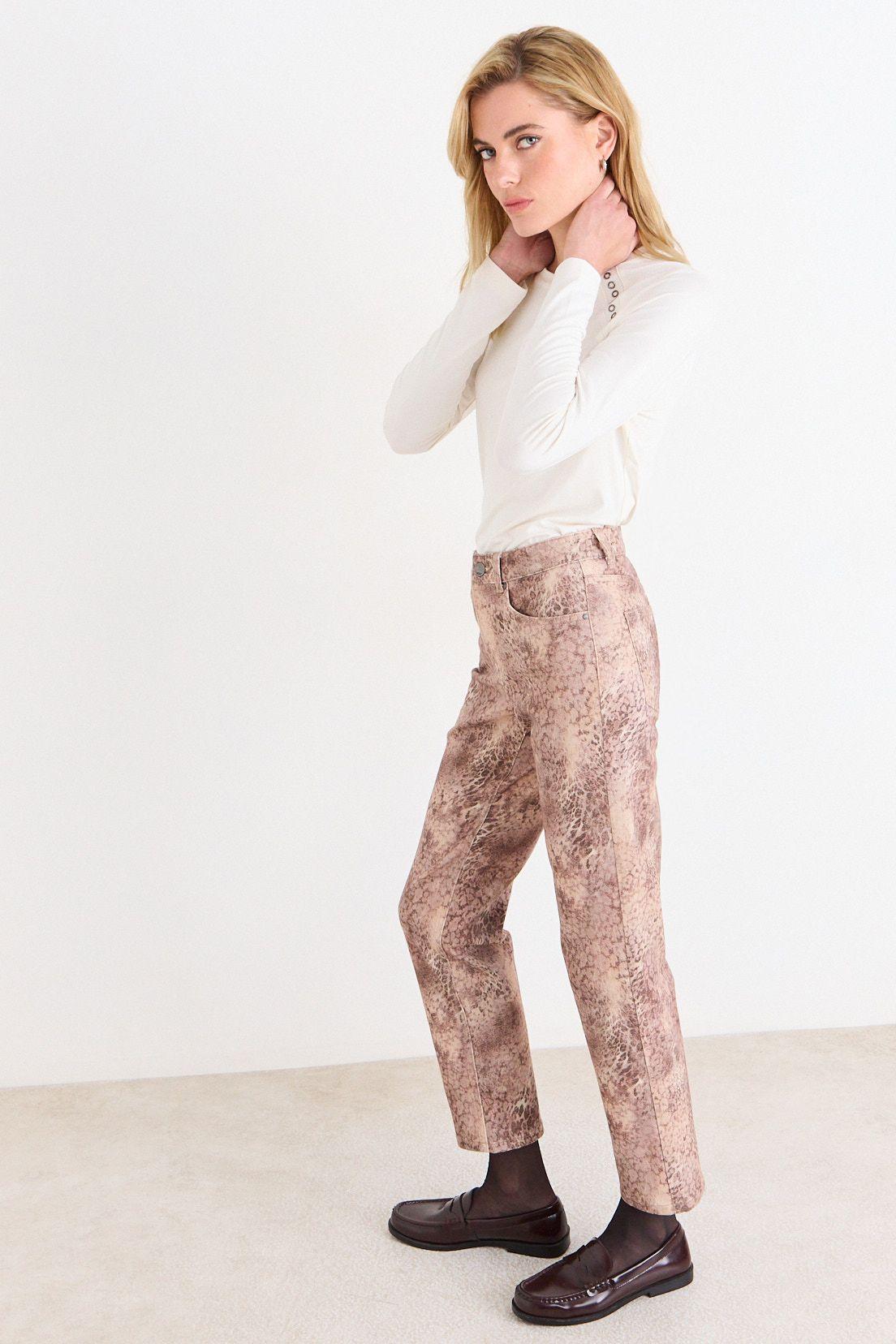 Jeans Straight Rosa Ash 11707226001123-4