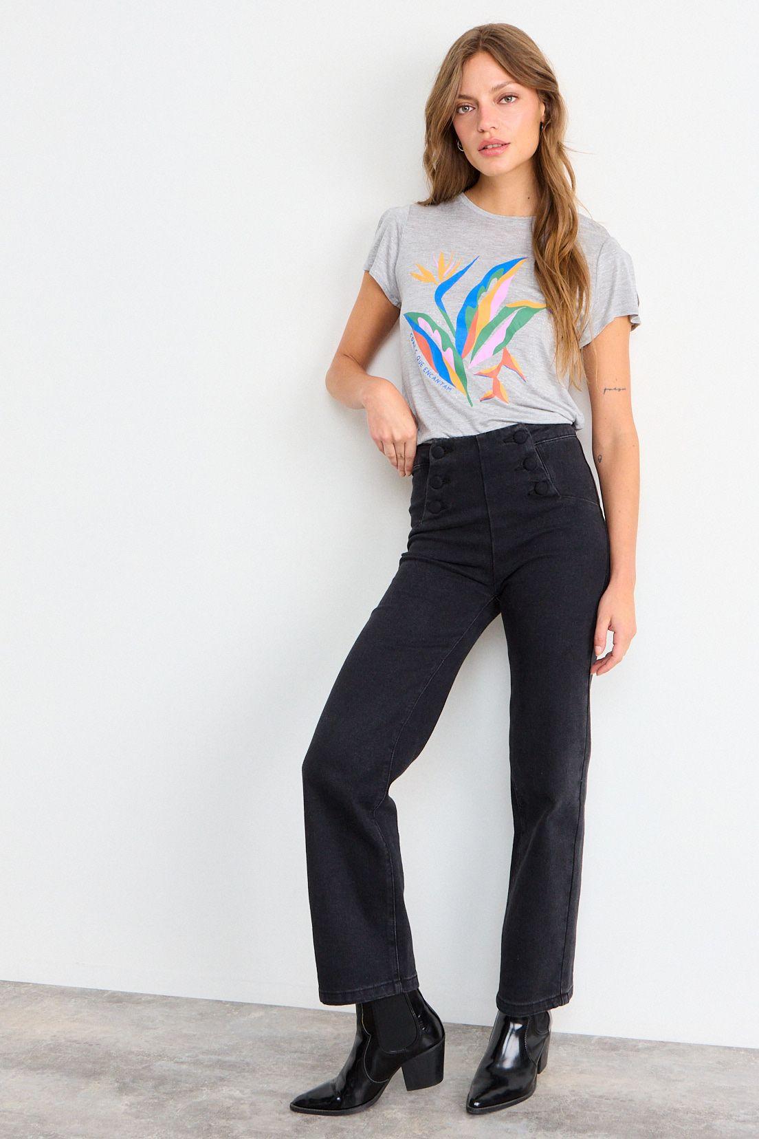 Polera Estampada Gris iO 14620126050113-3