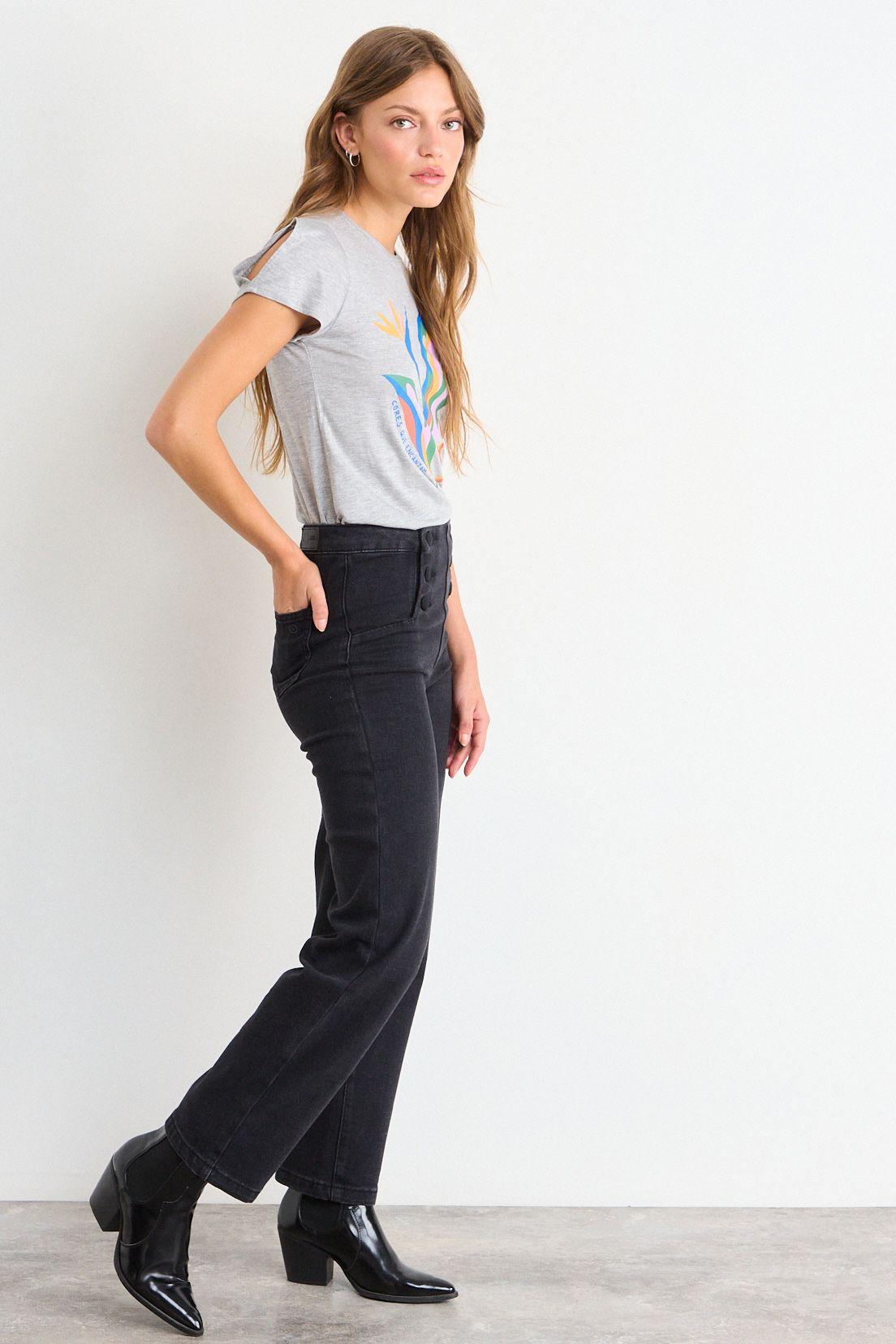 Polera Estampada Gris iO 14620126050113-4