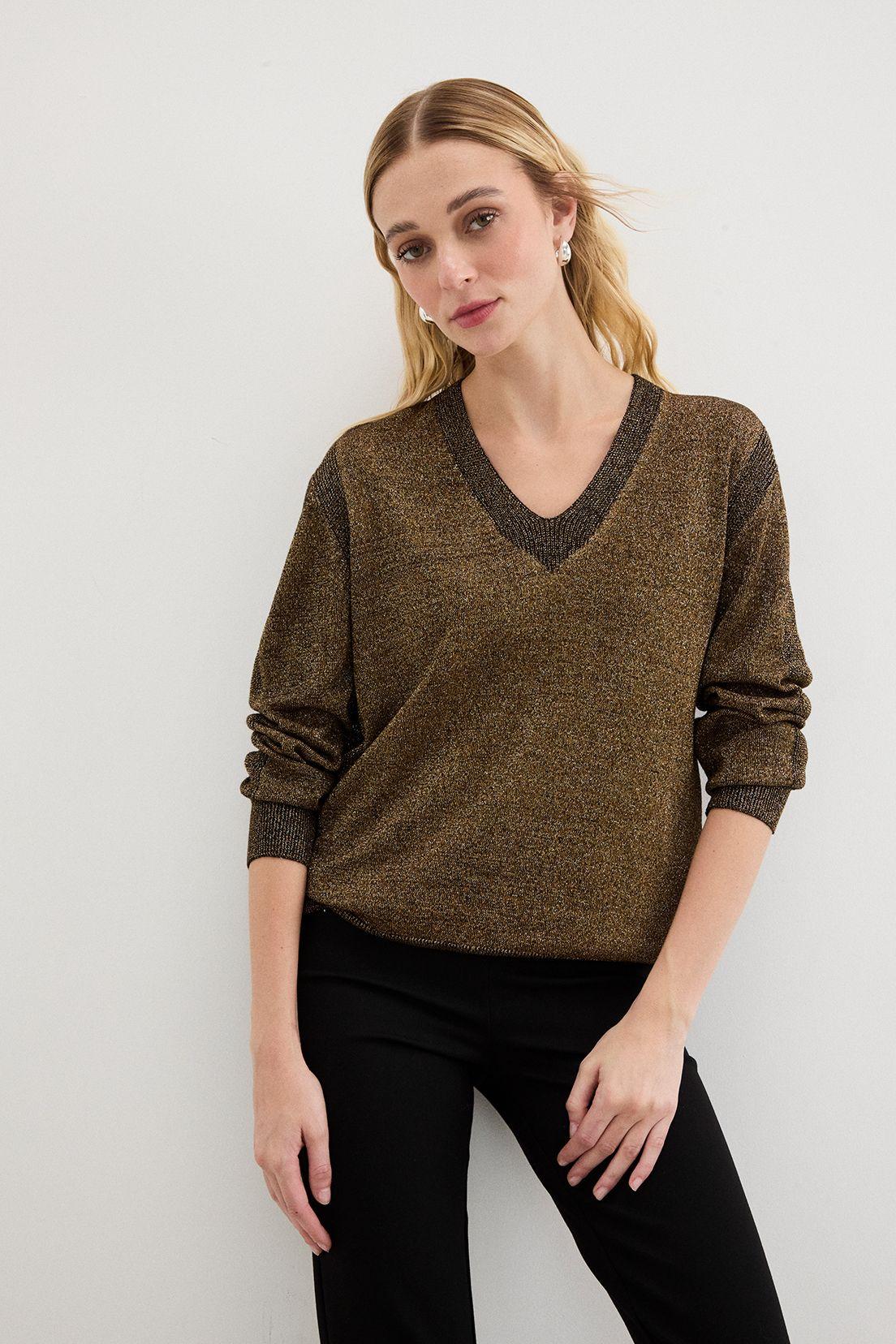 Sweater Liso Avellana 18107125051126-0