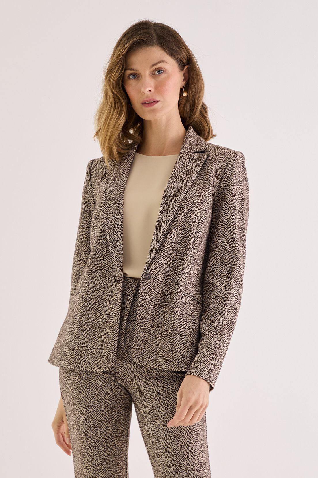 Blazer Fantasia Zigzag Negro 16102125053102-1