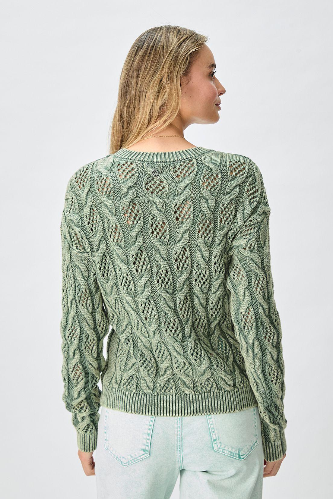 Sweater Liso verde musgo iO 18120125003107-3