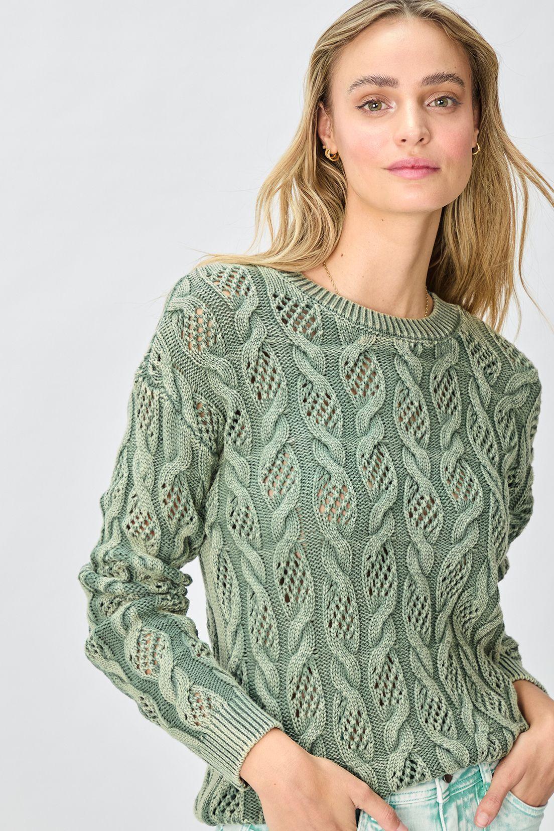 Sweater Liso verde musgo iO 18120125003107-0