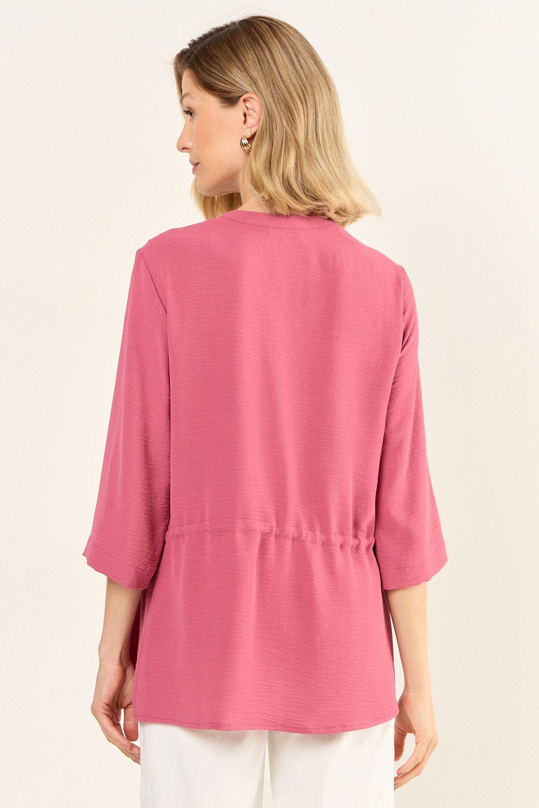 Blusa Lazo Rosa Ma Griffe 14002126058123-2