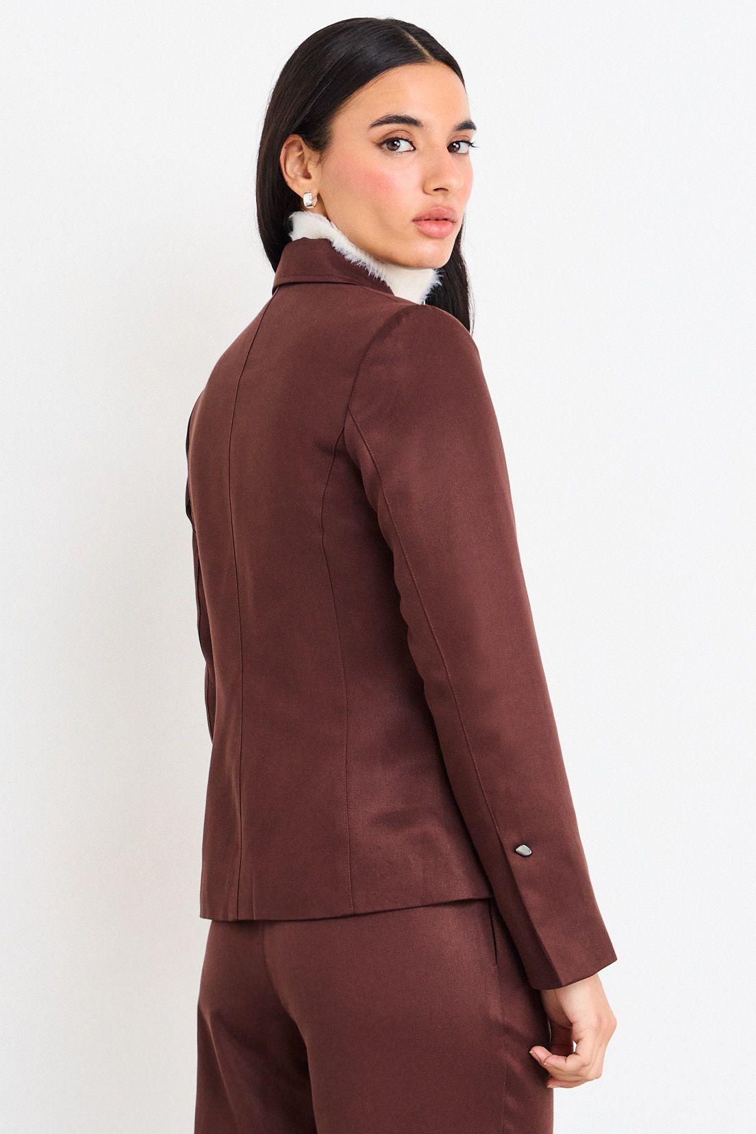 Blazer Liso Café iO 16020226001109-2