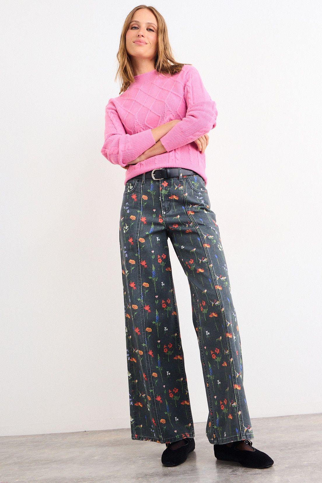 Sweater Liso Rosa iO 18120126026123-3