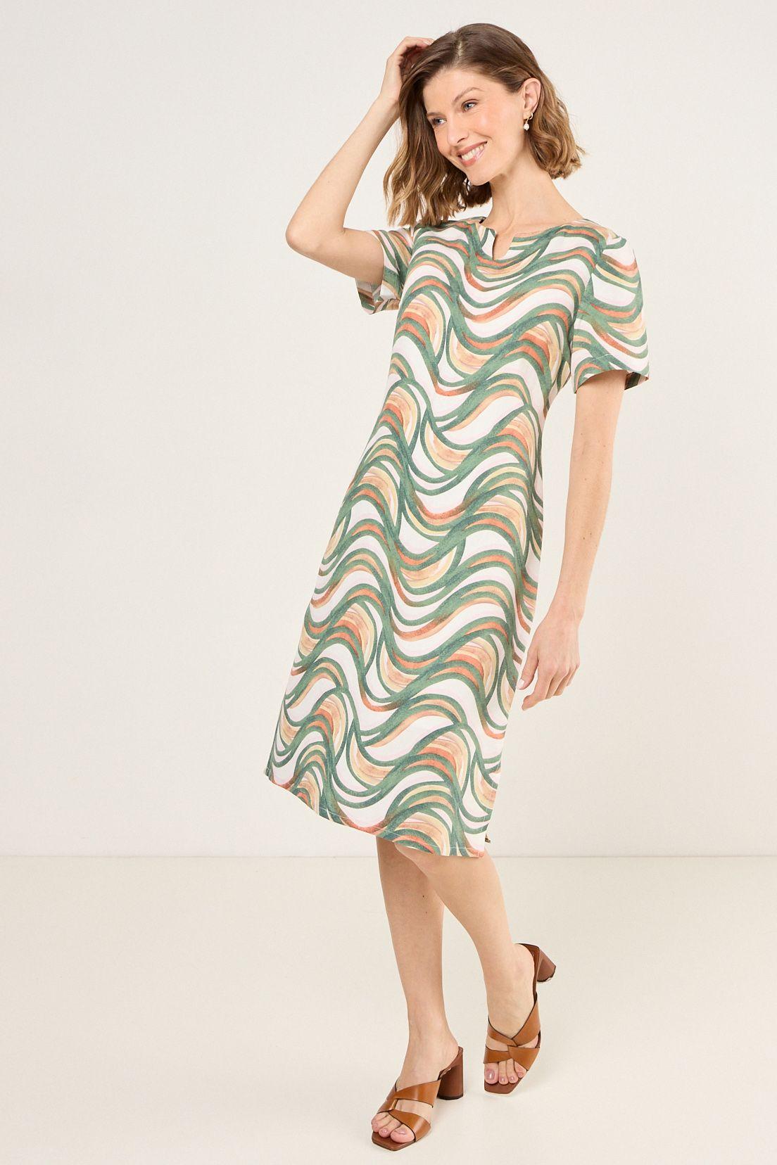 Vestido Largo Beige Ma Griffe 13102225054106-0
