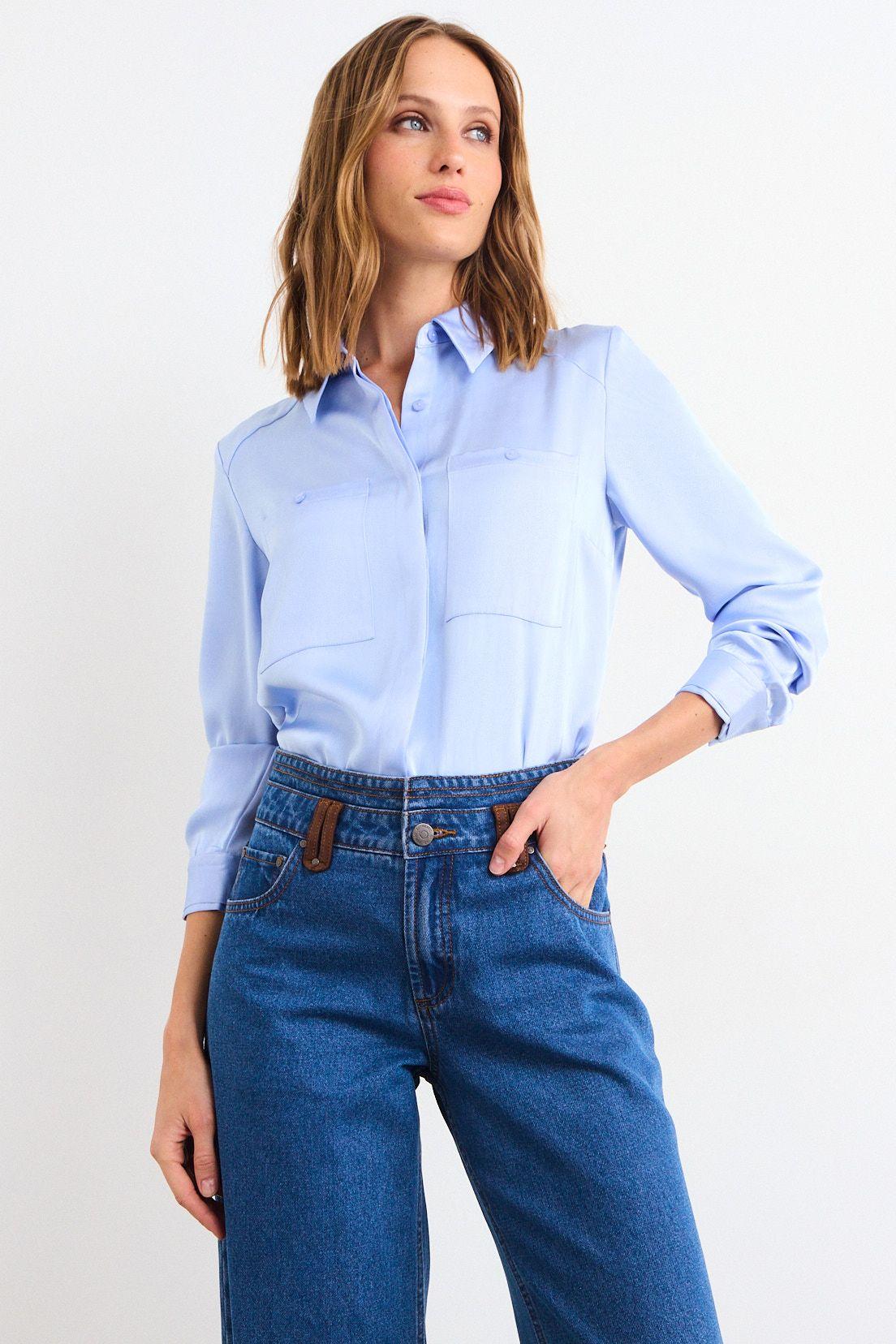 Blusa Lisa Celeste iO 14020126017134-0