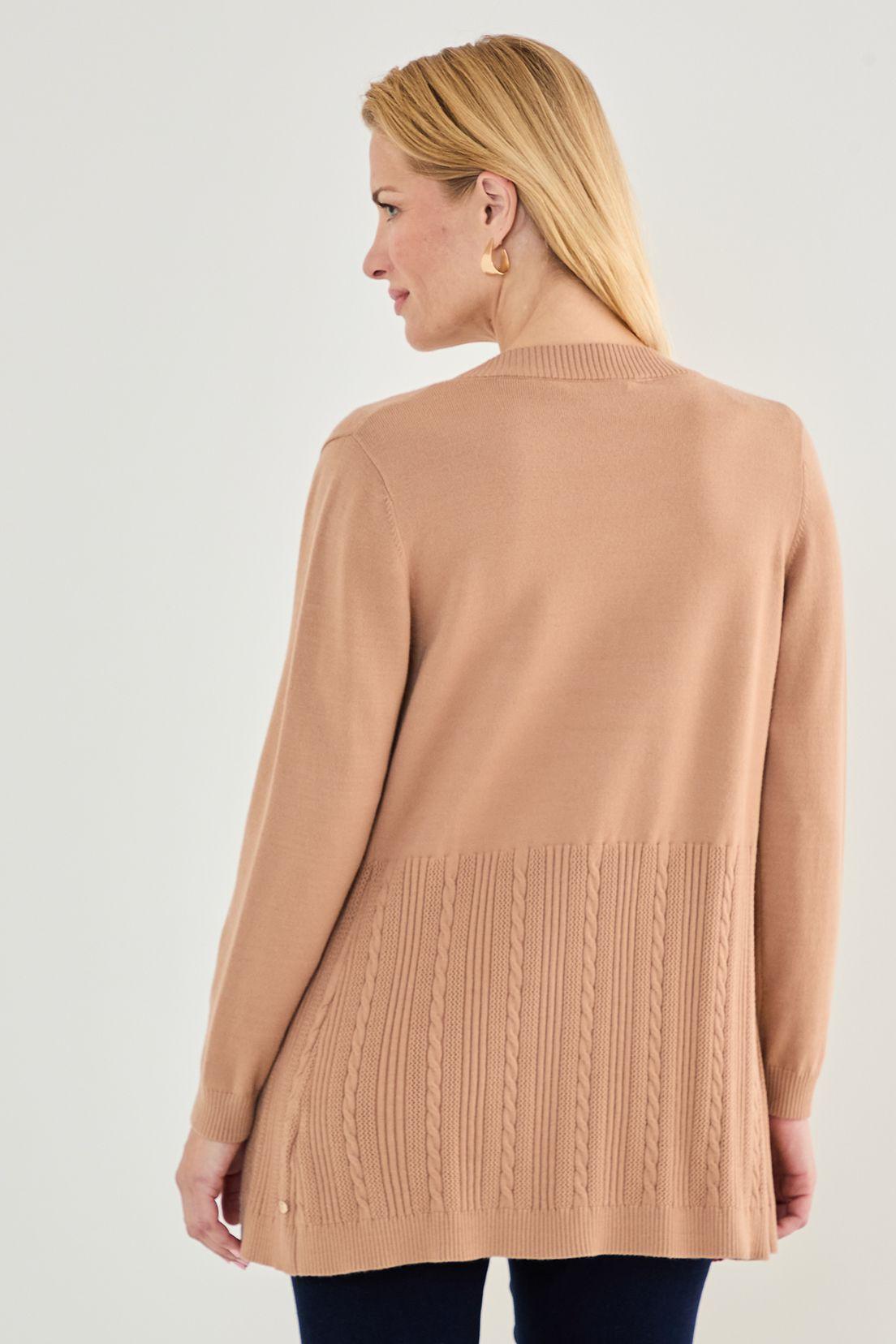 Tejido Abierto Liso Café 18002125004129-3