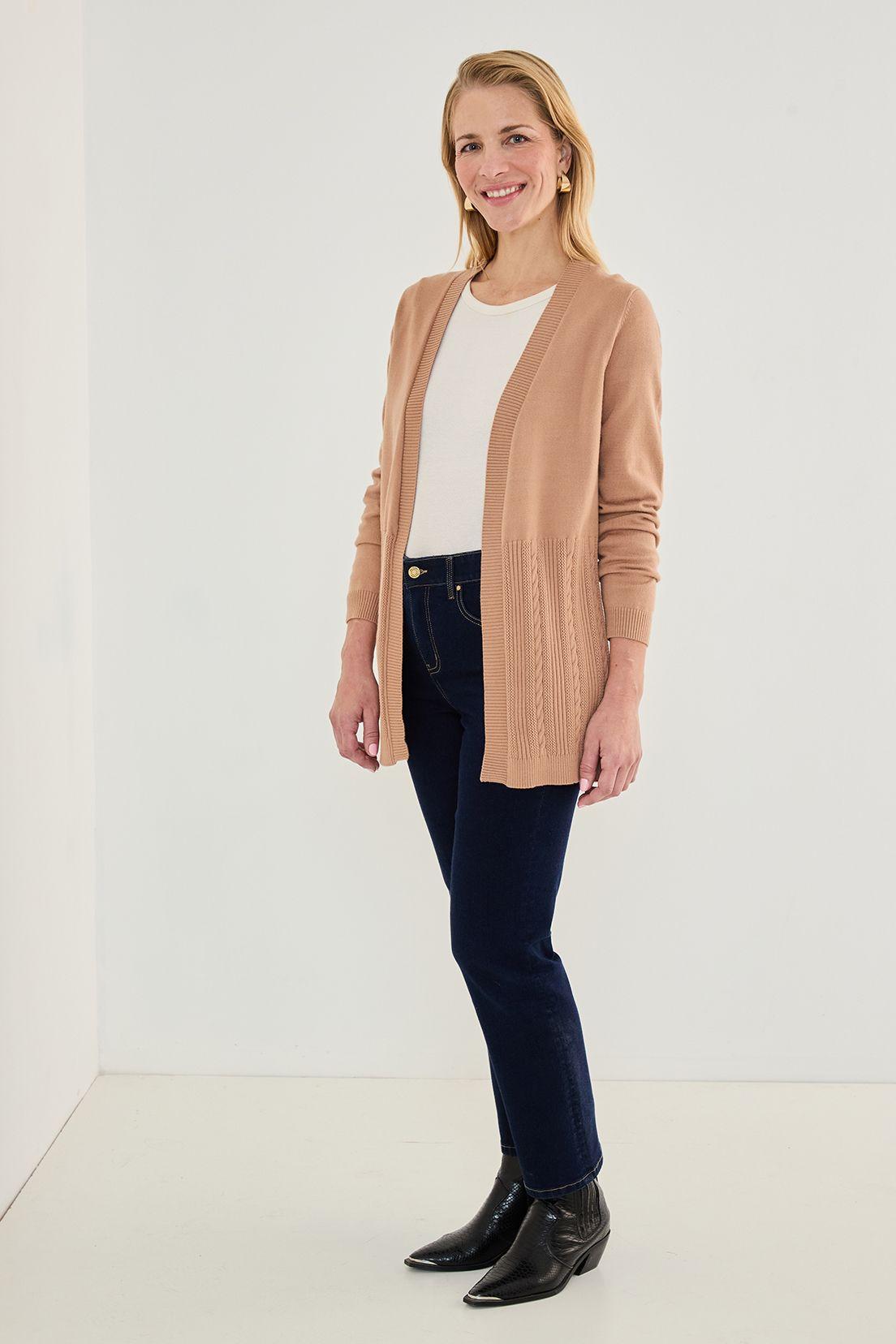 Tejido Abierto Liso Café 18002125004129-1