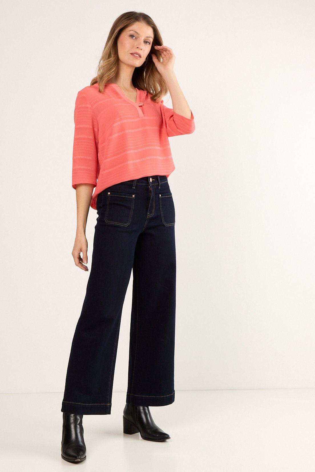 Blusas Manga Larga Coral Ma Griffe 14002225054133-2