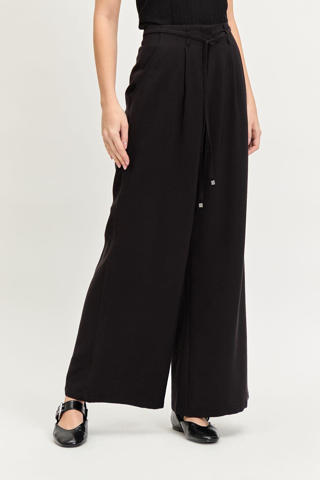 Pantalon Liso Negro iO 11020224017102-2