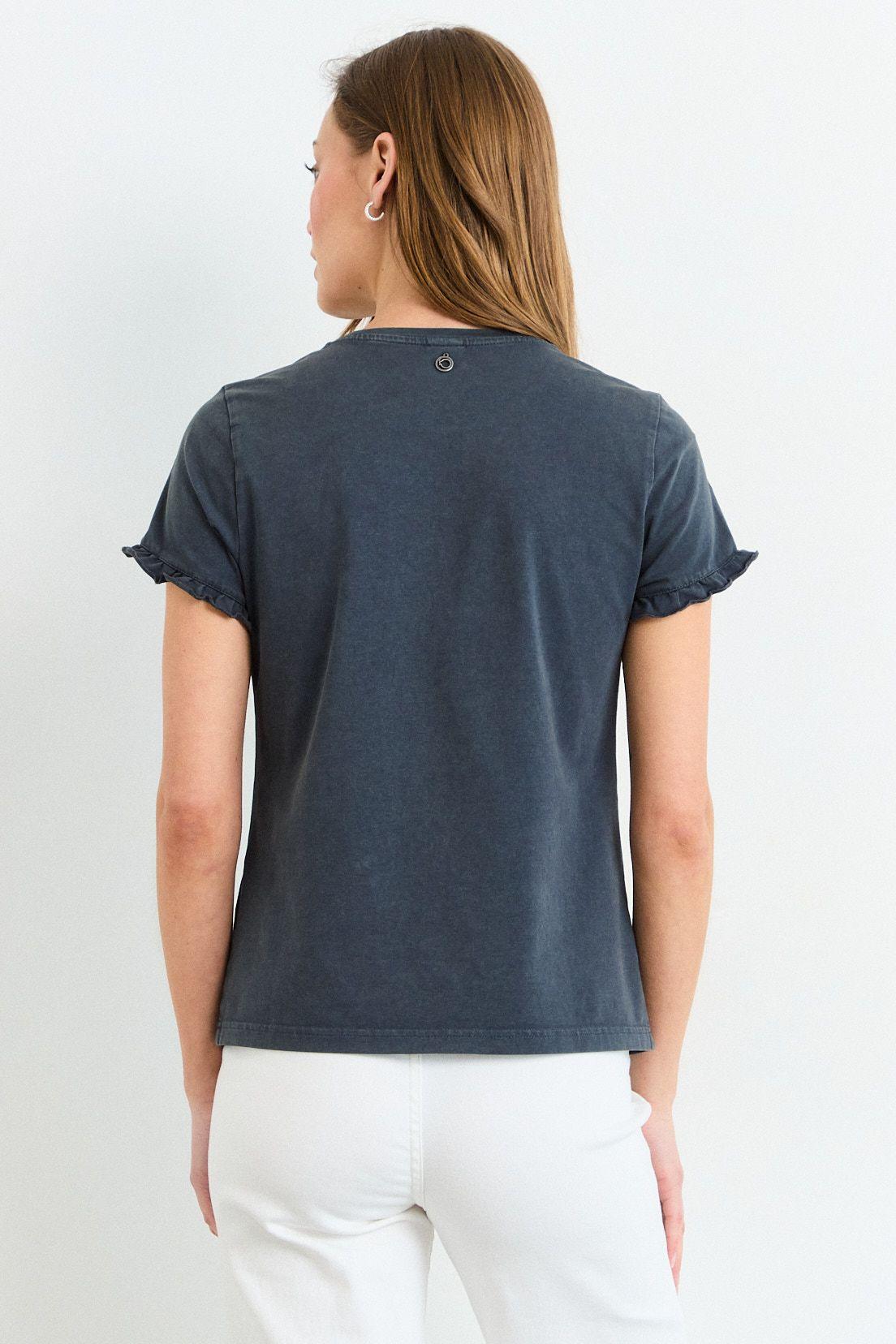 Polera Manga Corta Gris iO 14620226003163-2
