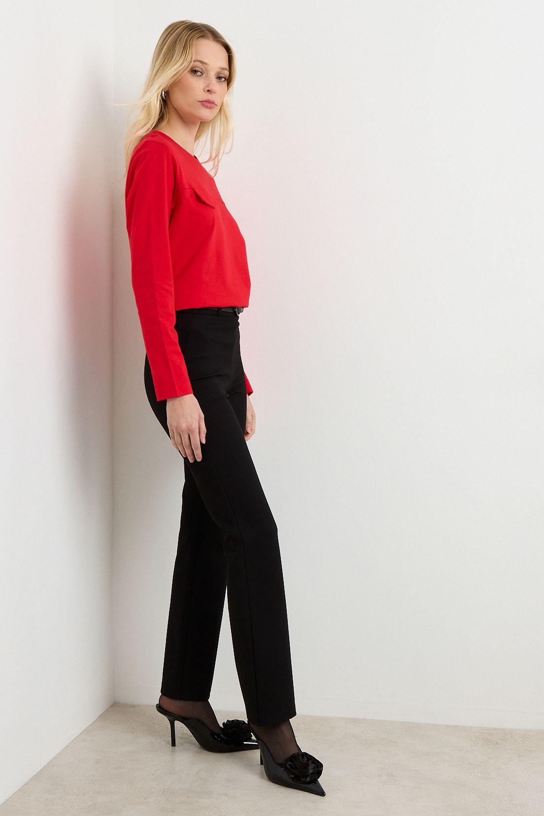 Polera Manga Larga Rojo Ash 14207125060103-3