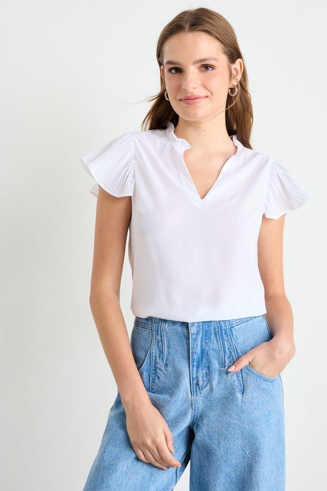 Blusa Manga Corta Crudo iO 14020225010105-1