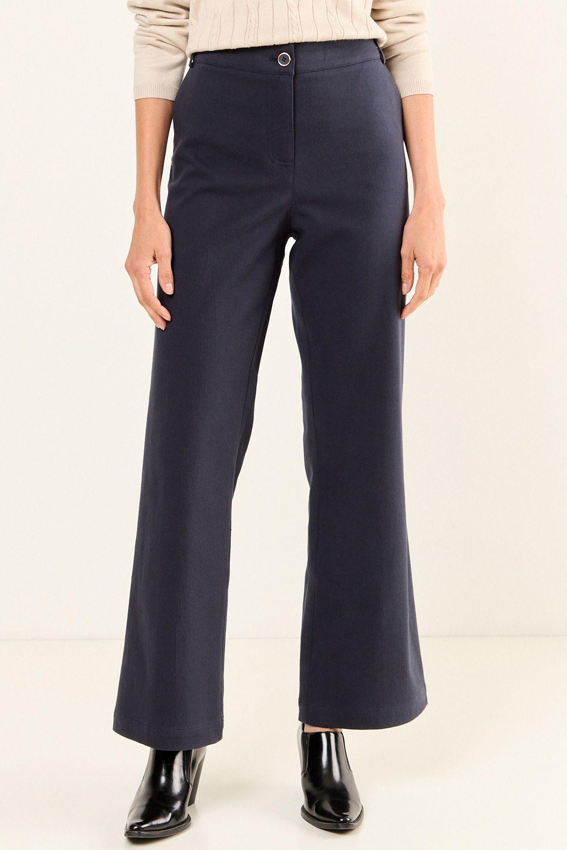 Pantalon Flare Azul Ma Griffe 11002126004104-1