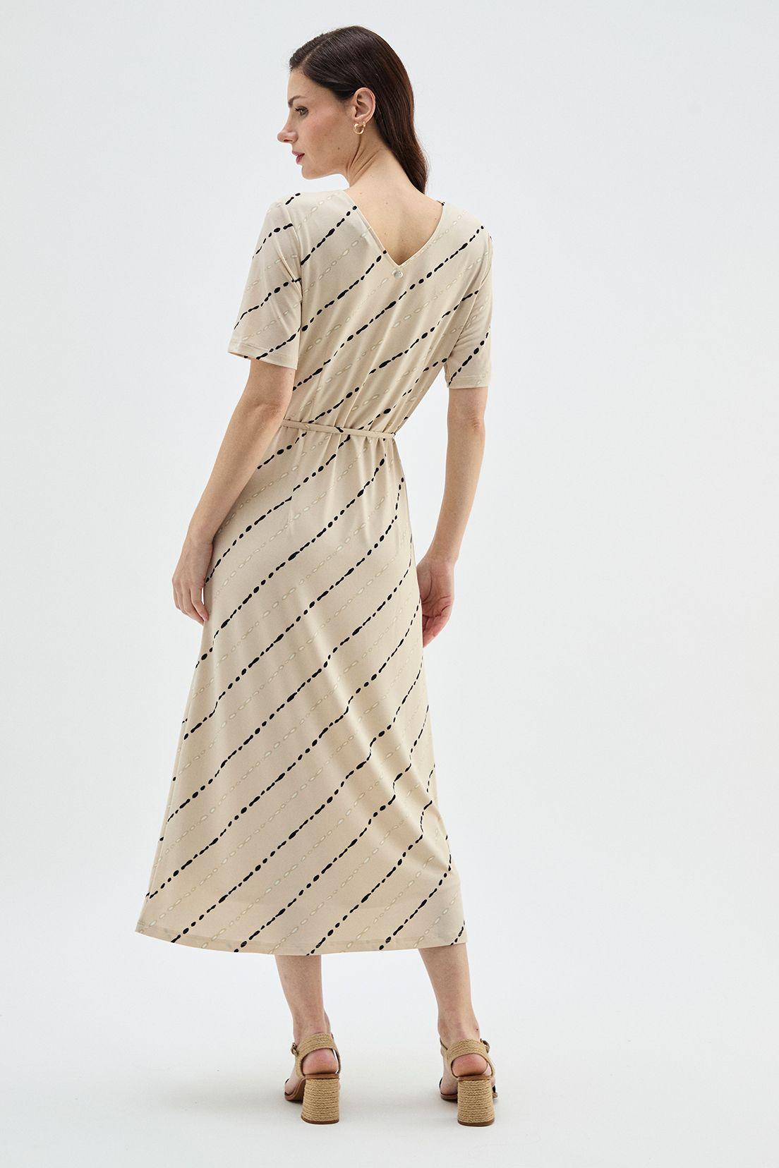 Vestido  Estampado Beige Ma Griffe 13102224005106-4