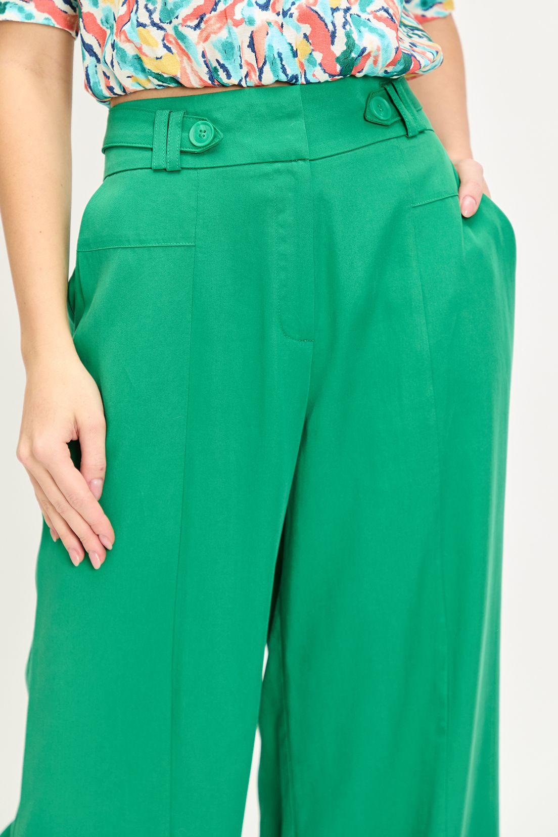 Pantalon Liso verde musgo iO 11020224019107-1