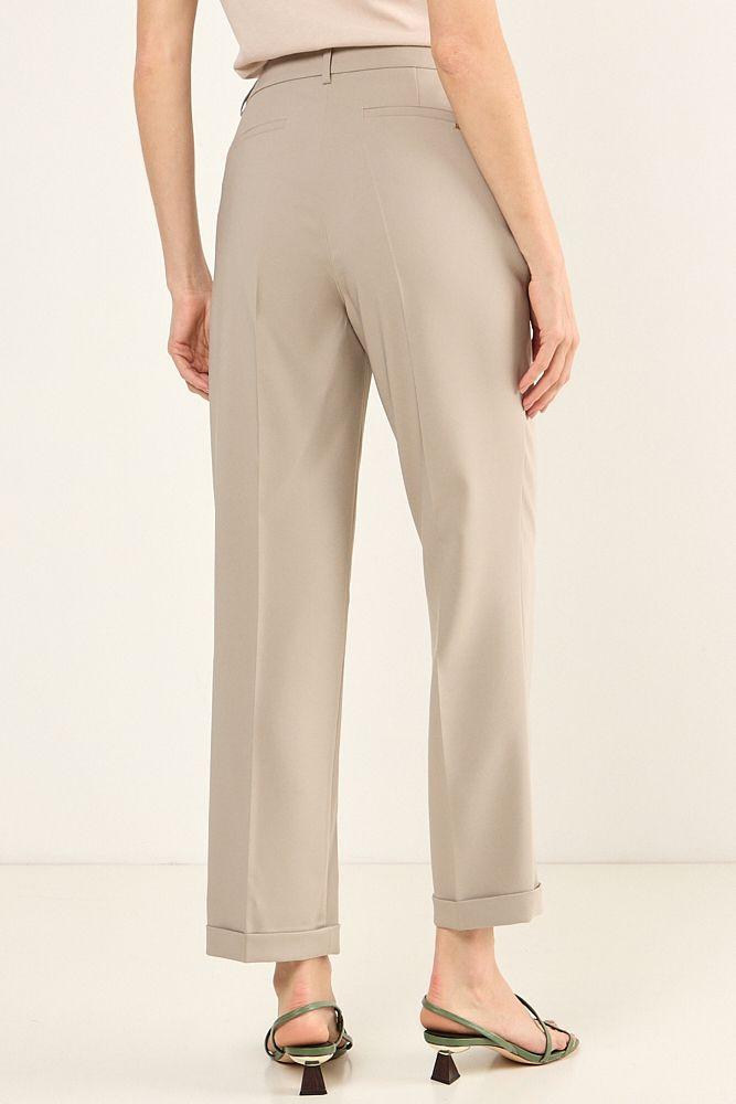 Pantalon Formal Con Basta Doblada Avellana Ma Griffe 11002225048126-3