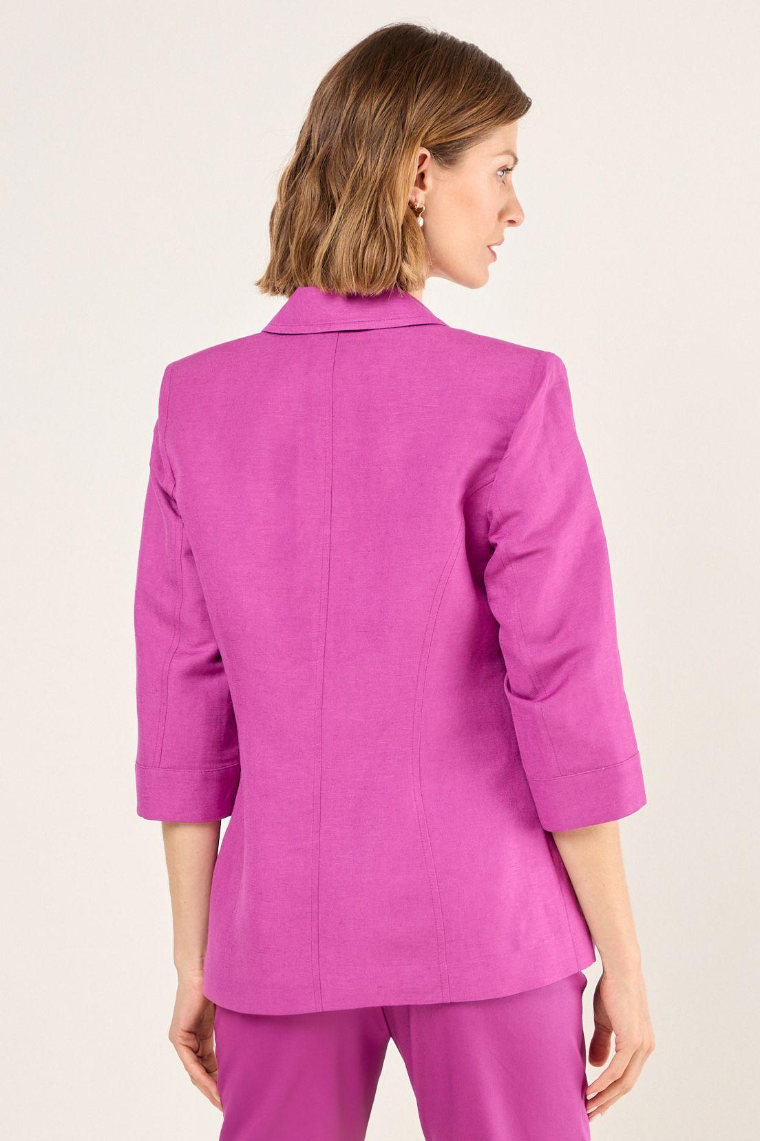 Blazer Liso Violeta Ma Griffe 16004225007641-2