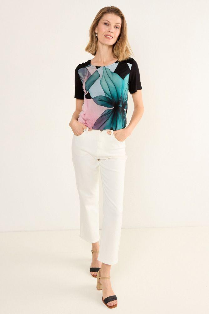 Polera Fantasia Negro Ma Griffe 14304225007102-3