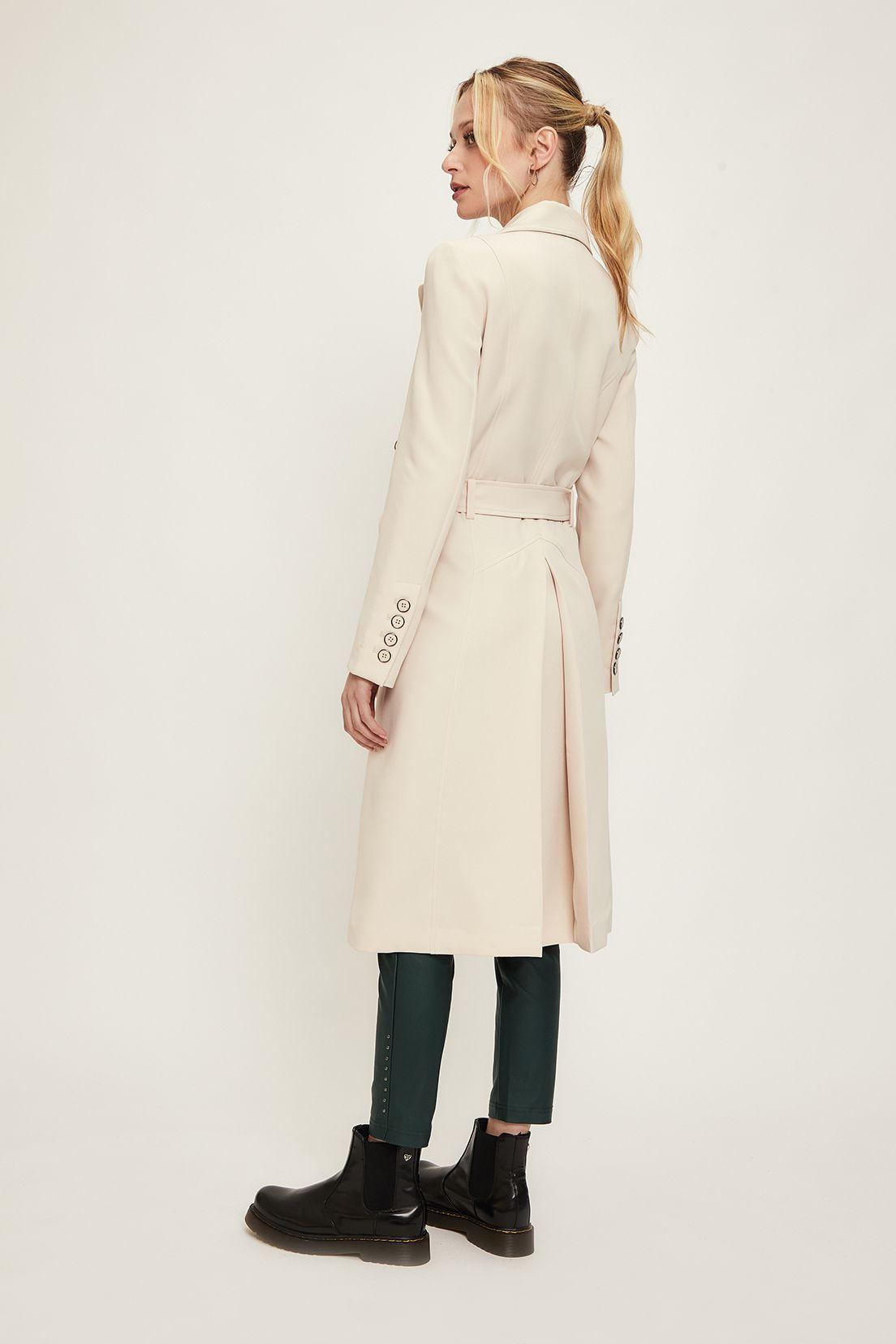 Impermeable (Trench) Liso Beige iO 17420224003106-4