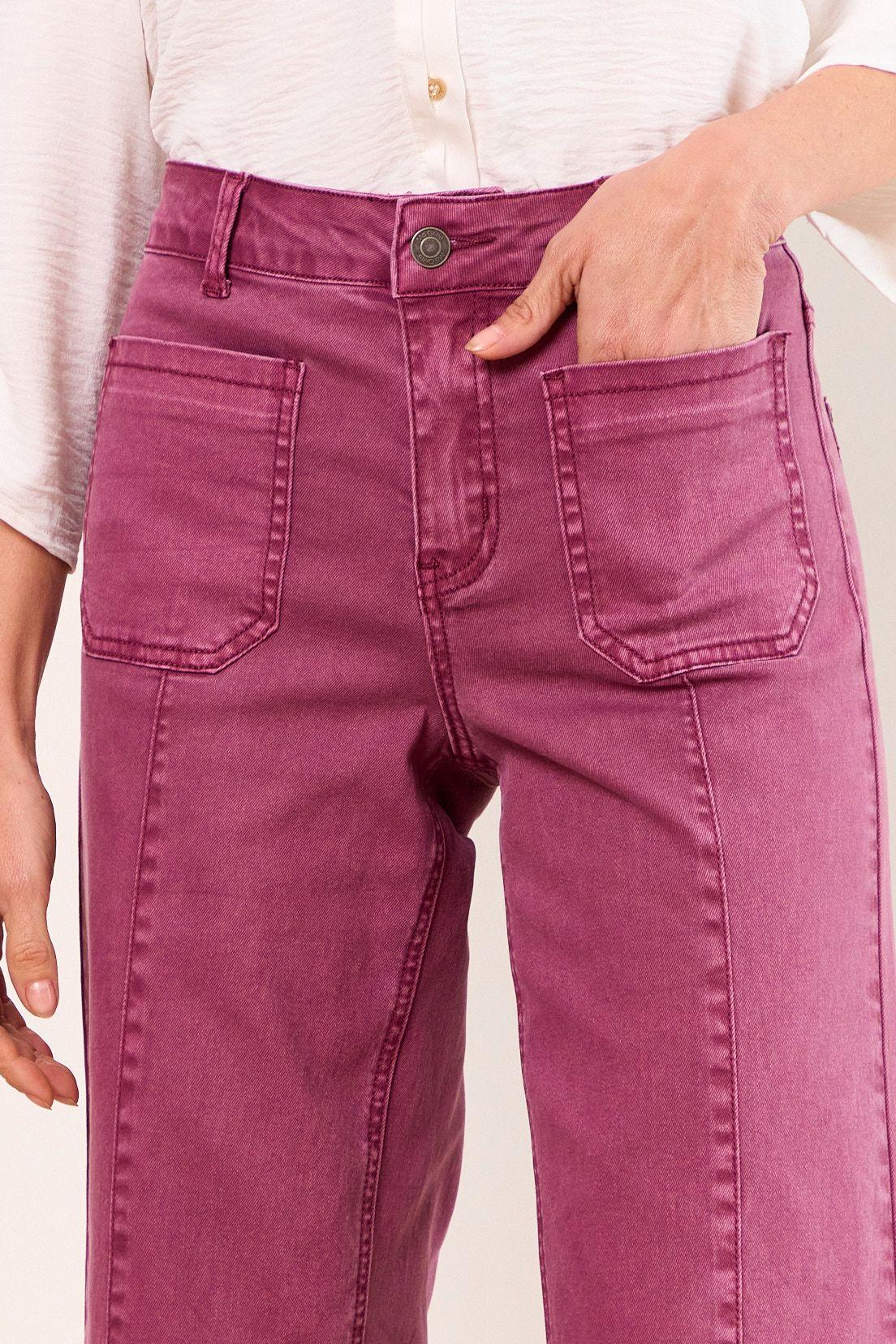 Jeans Wide Morado Ma Griffe 11302226004121-2