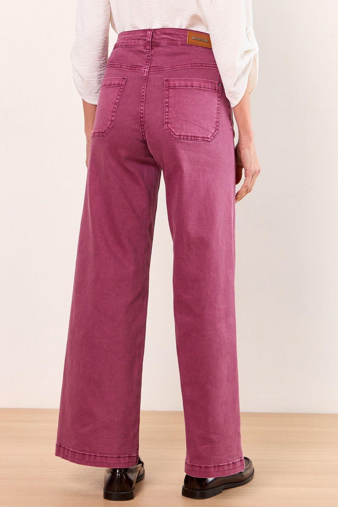 Jeans Wide Morado Ma Griffe 11302226004121-3
