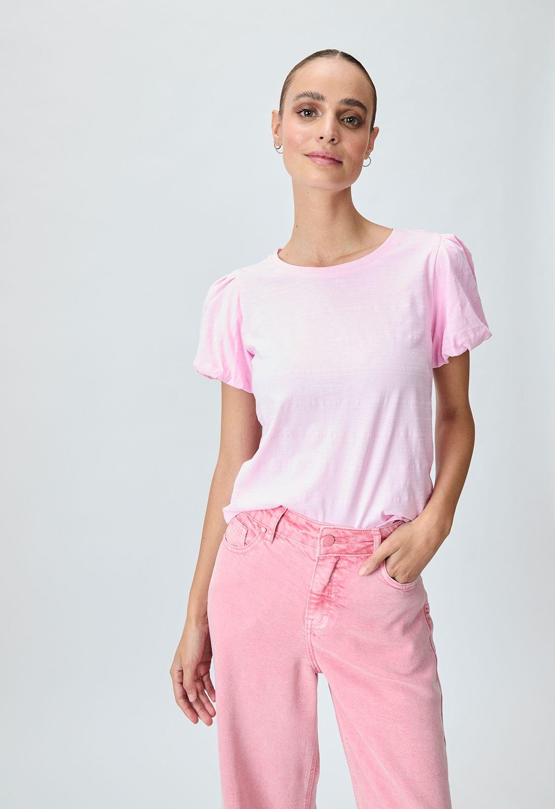 Polera Lisa Rosado iO 14220125051123-0