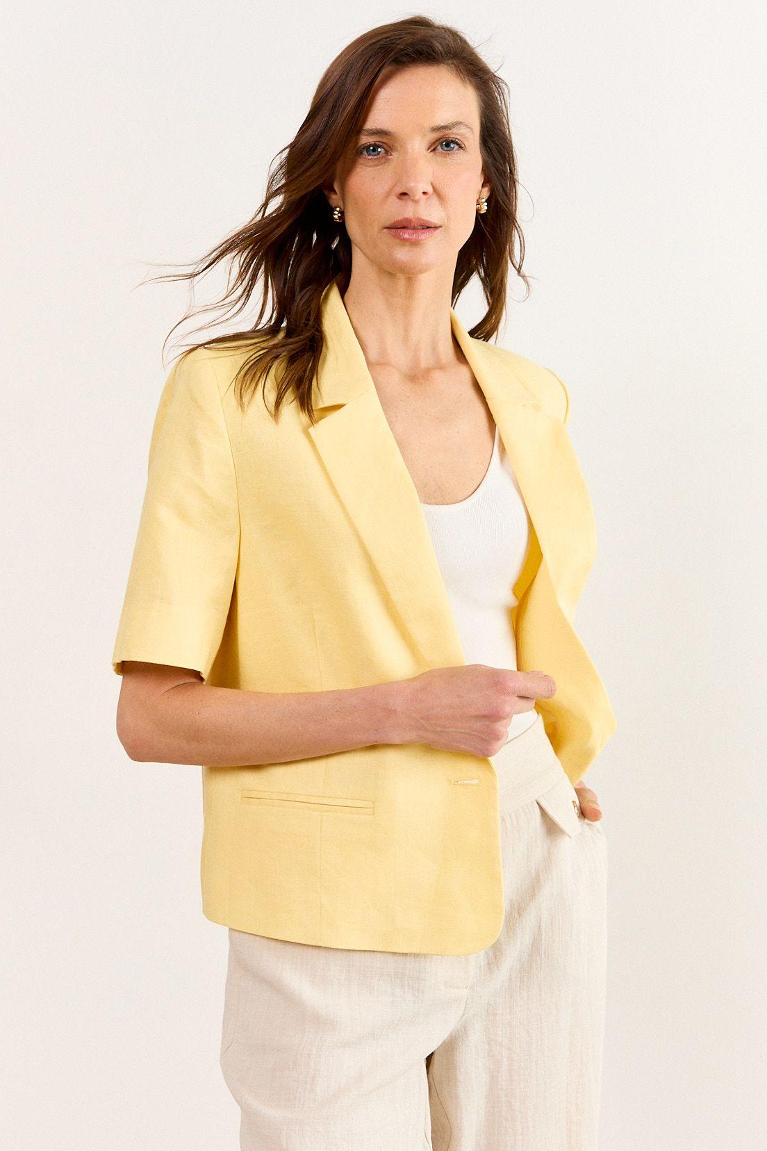 Blazer Amarillo Ma Griffe 16002226059108-0