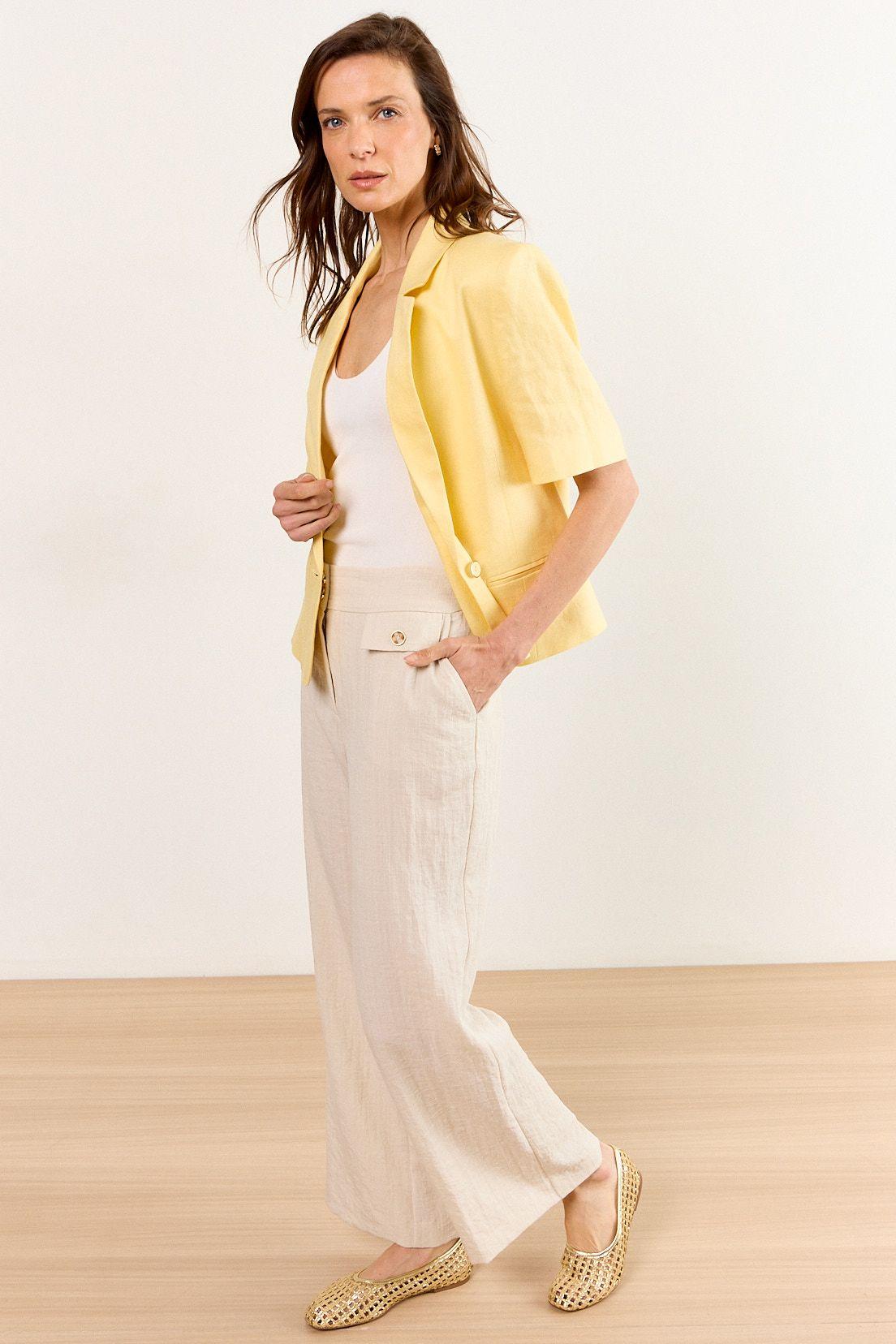 Blazer Amarillo Ma Griffe 16002226059108-3
