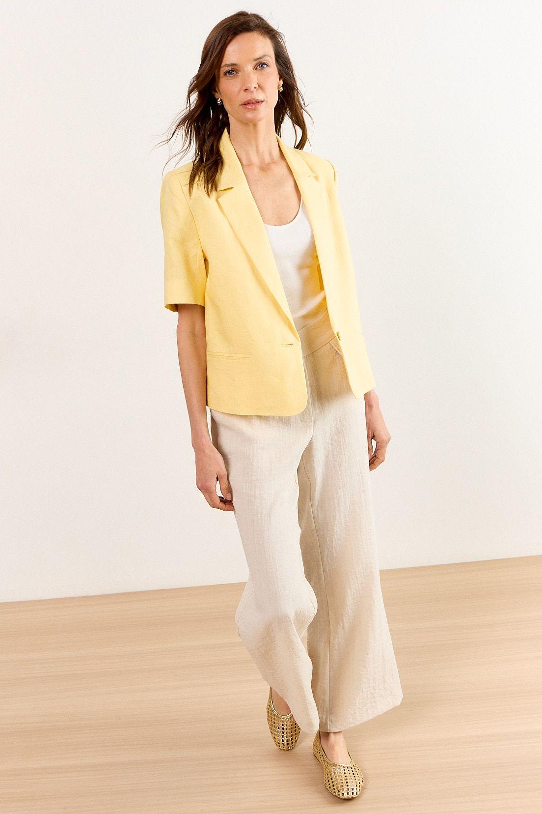 Blazer Amarillo Ma Griffe 16002226059108-4