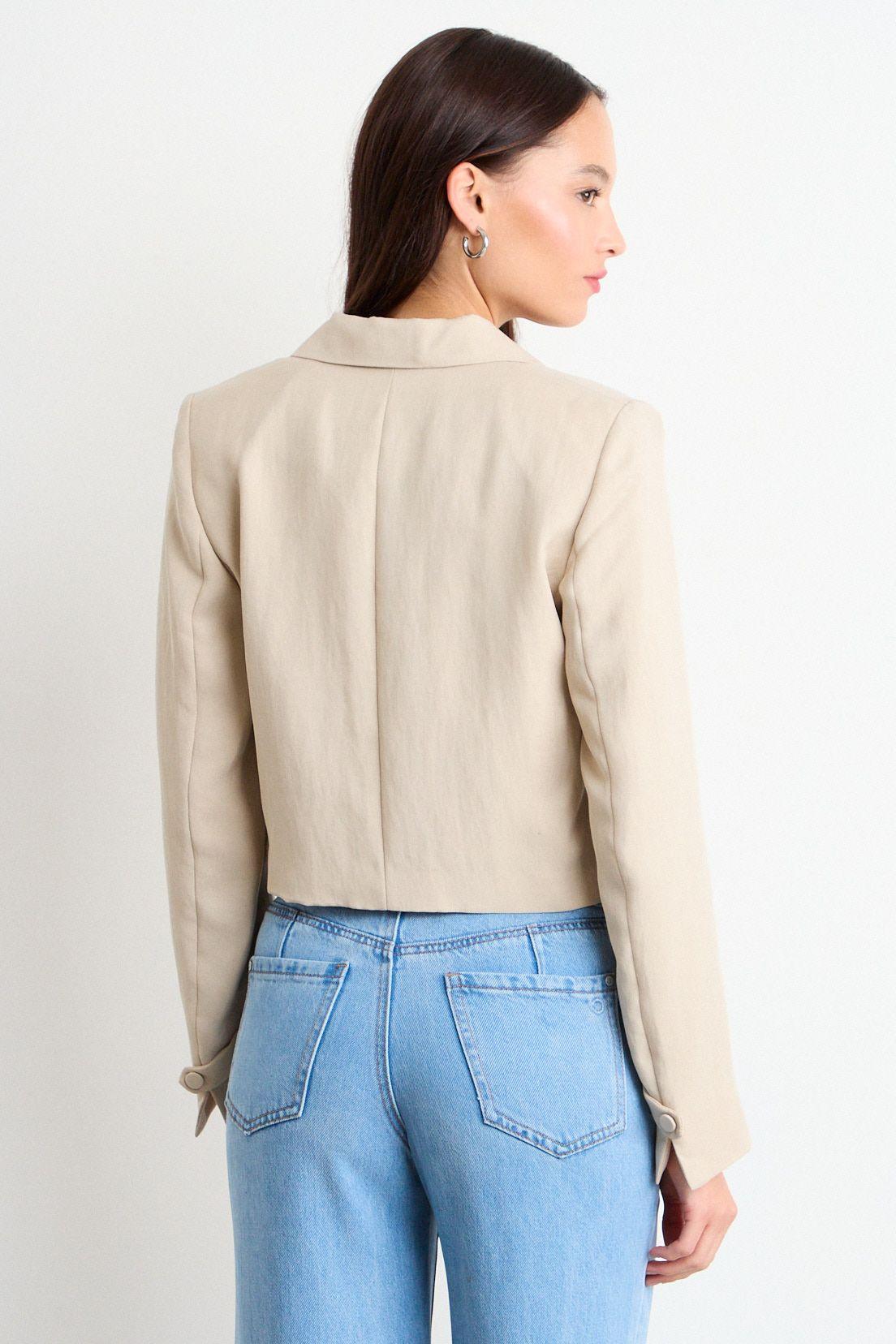 Blazer Liso Beige iO 16020126053106-2