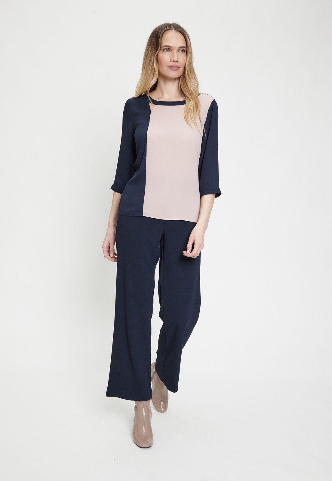 Blusa Fantasia Azul Ma Griffe 14102224057104-1