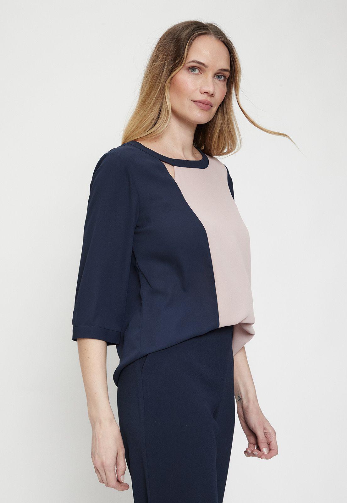 Blusa Fantasia Azul Ma Griffe 14102224057104-3